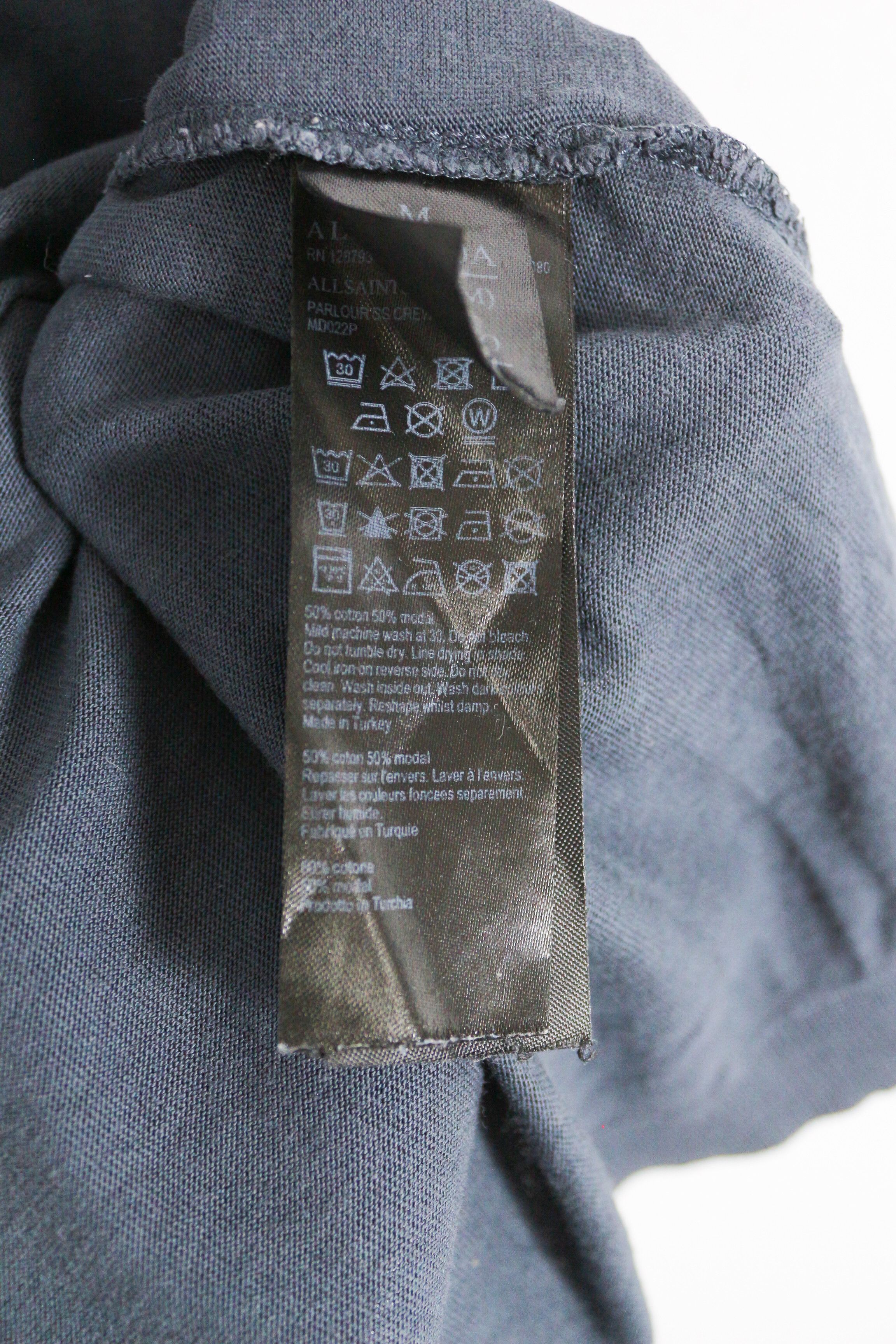 Allsaints AllSaints Parlour Logo Tee T-shirt Avant Garde Size US M / EU 48-50 / 2 - 5 Thumbnail