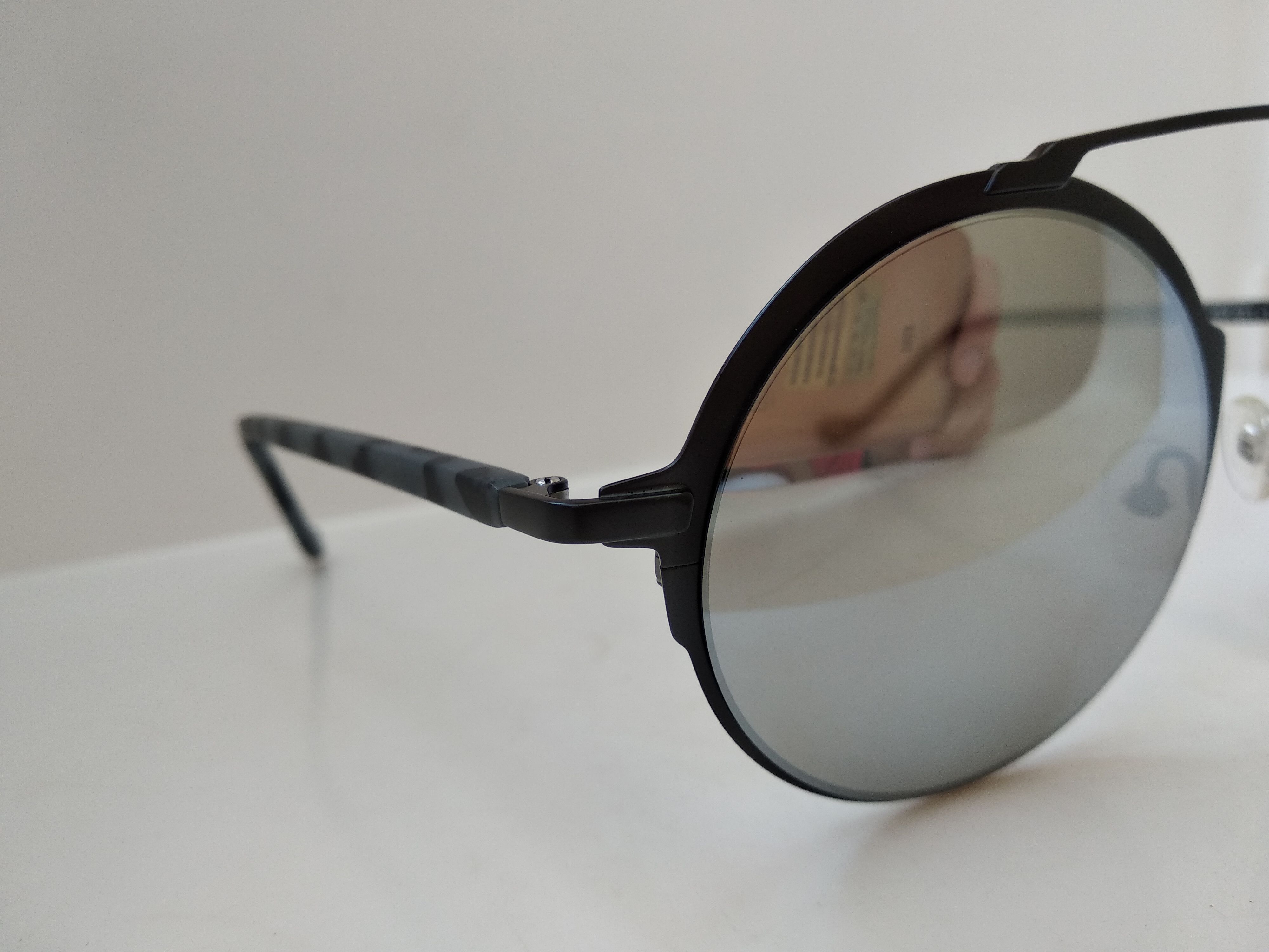 Other NAU！ Black Round Sunglasses Frame BUDDY HOLLY Size ONE SIZE - 2 Thumbnail