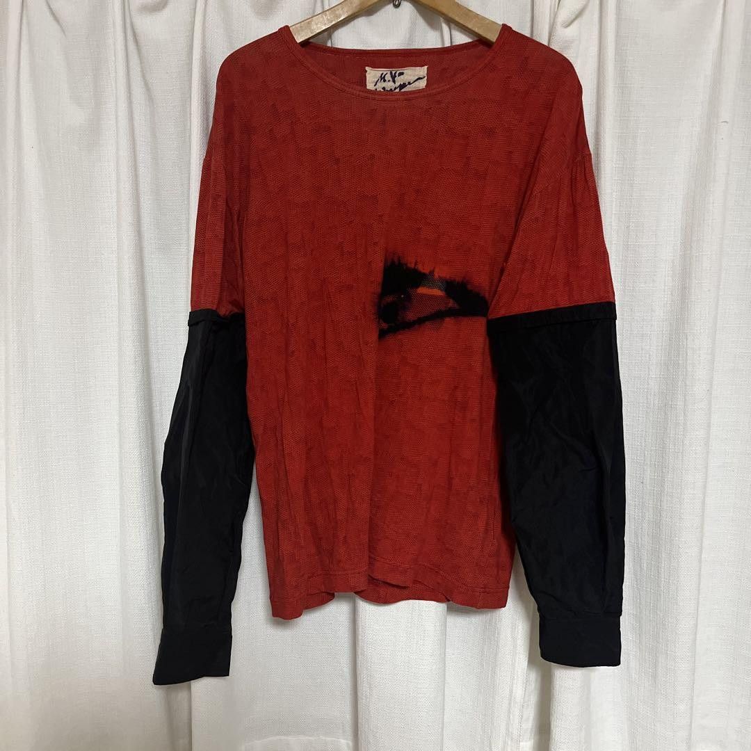 Yohji Yamamoto yohji yamamoto Mika Ninagawa long t-shirt Size US M / EU 48-50 / 2 - 1 Thumbnail