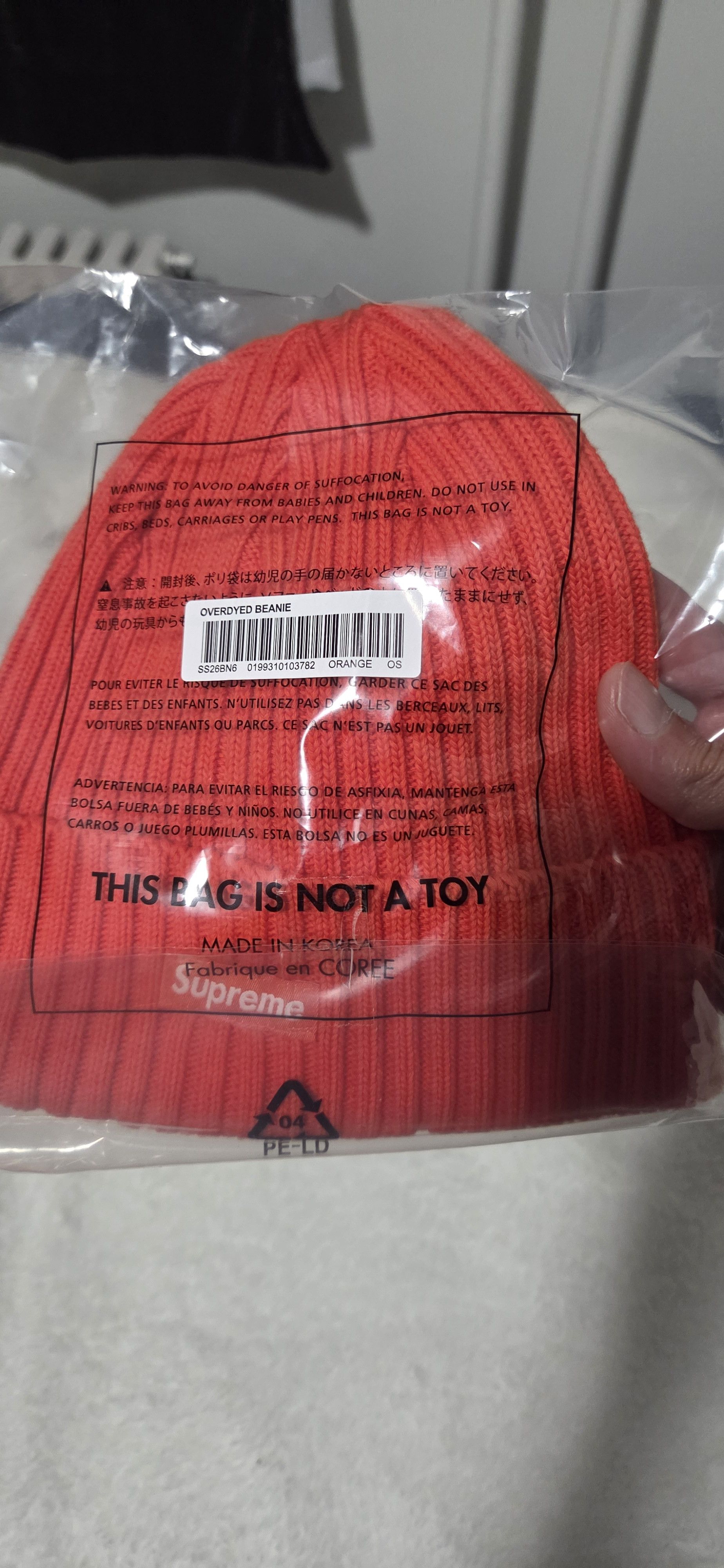 Supreme Overdyed Beanie Size ONE SIZE - 1 Thumbnail
