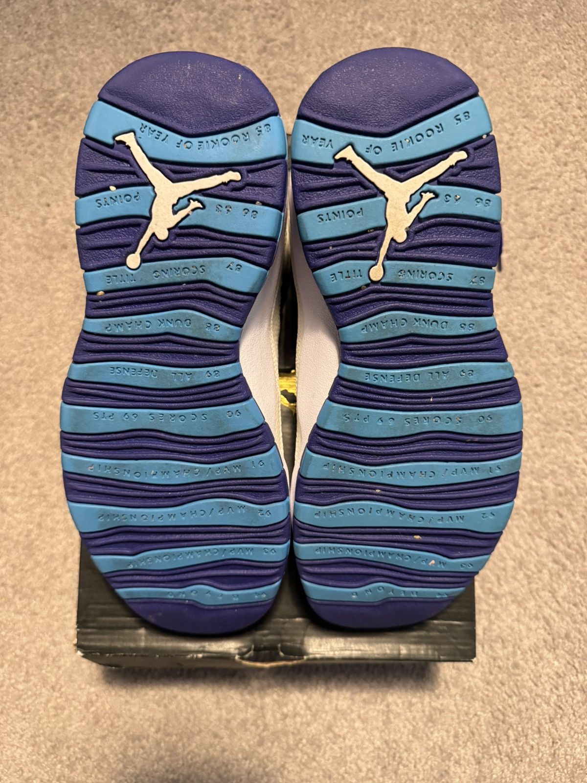 Jordan Brand Jordan 10 Retro “Charlotte” Size US 9 / EU 42 - 4 Thumbnail