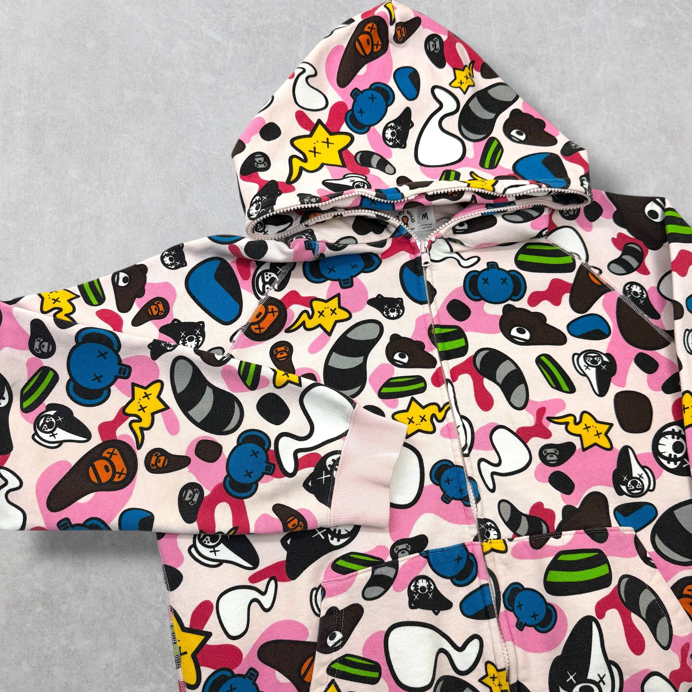 Bape Bape x Kaws Milo Animal Kingdom Full Zip M Size US M / EU 48-50 / 2 - 4 Thumbnail