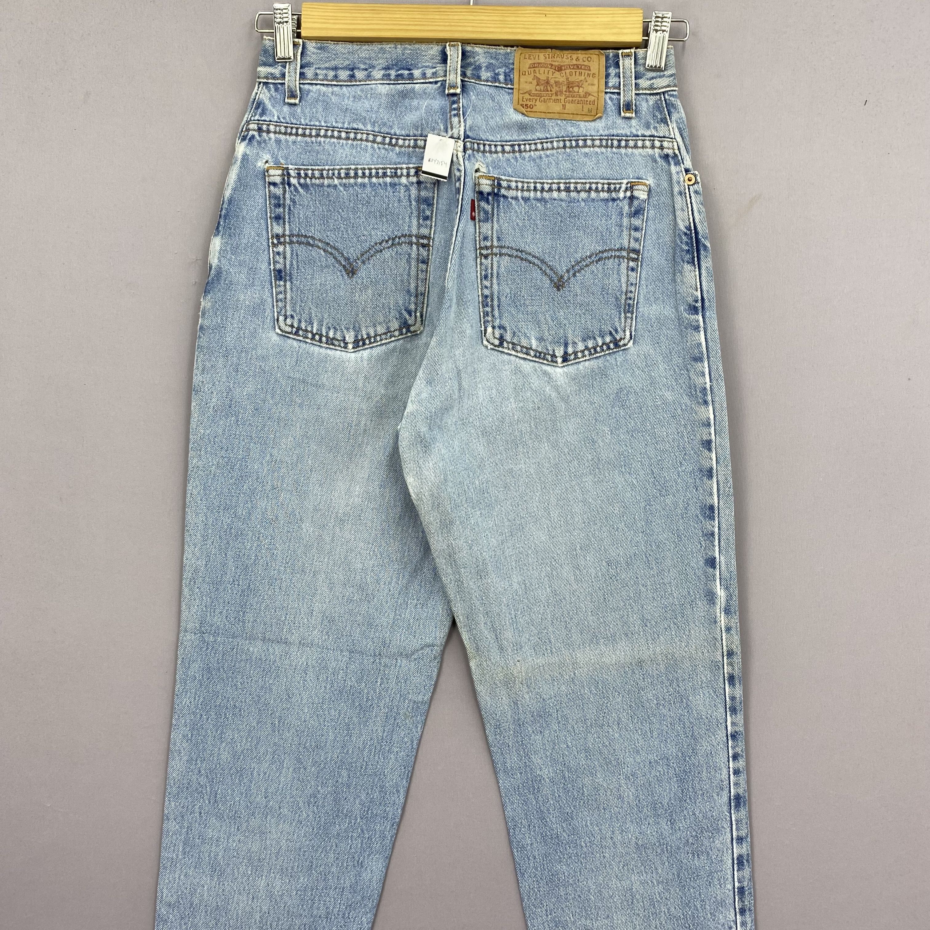 Levi's Vintage Levis Light Wash Jeans Faded Stonewash Denim BS47154 Size 26" / US 2 / IT 38 - 4 Thumbnail