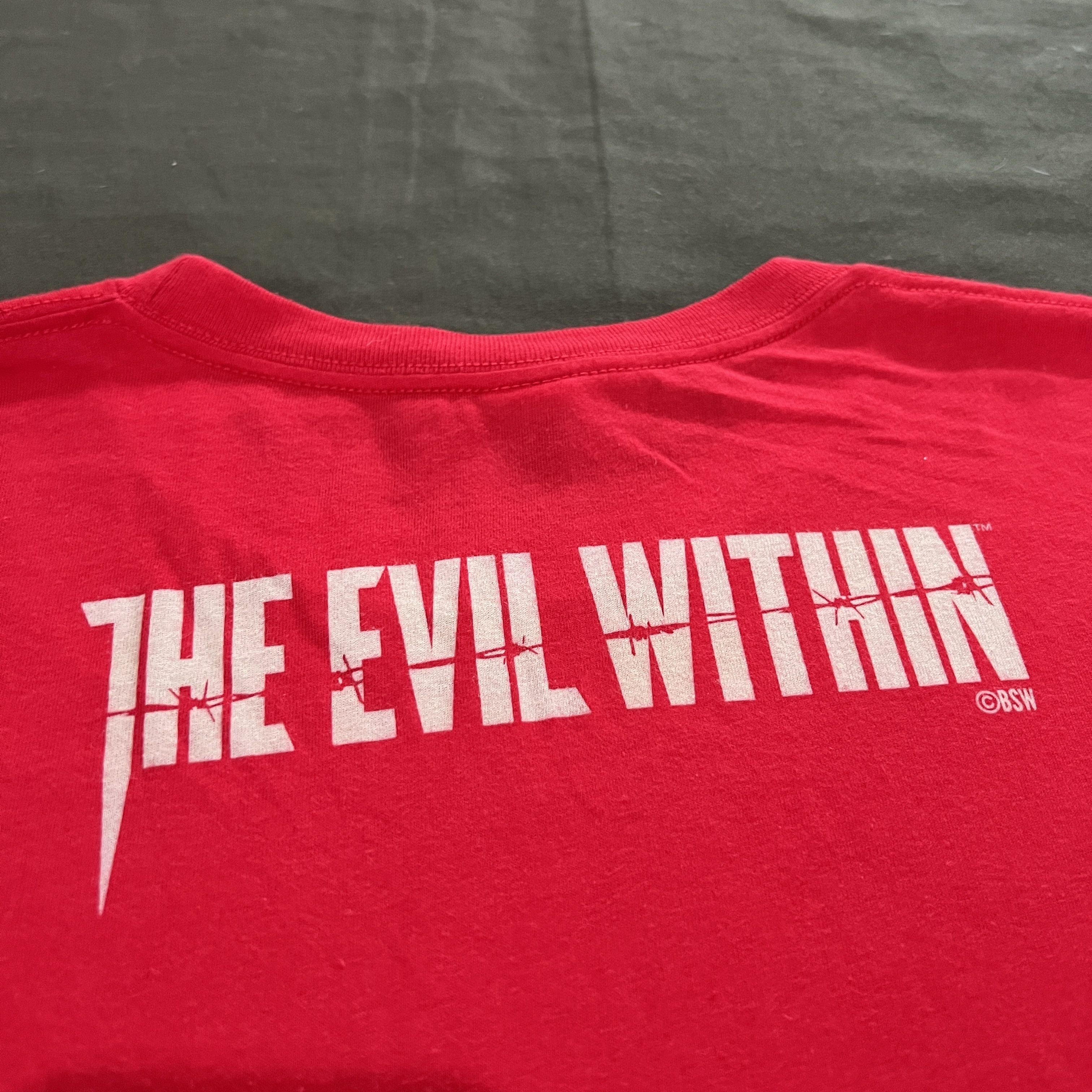 Microsoft The Evil Within Promo Video game Promo Tee Survival horror Size US XL / EU 56 / 4 - 5 Thumbnail