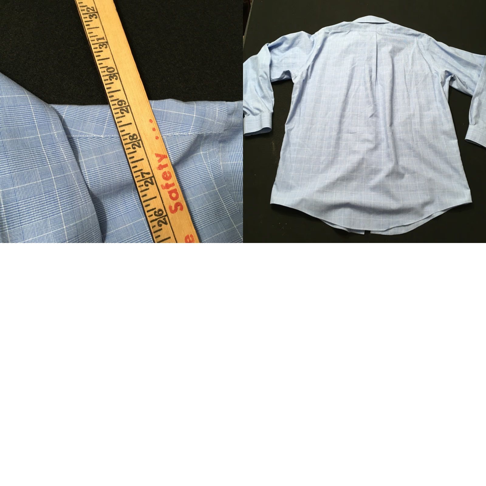 Brooks Brothers BROOKS BROTHERS Men's BLUE Non Iron Dress Shirt Size 16 34 Pattern Check Collar Button-Down Regular White? Size US L / EU 52-54 / 3 - 8 Thumbnail