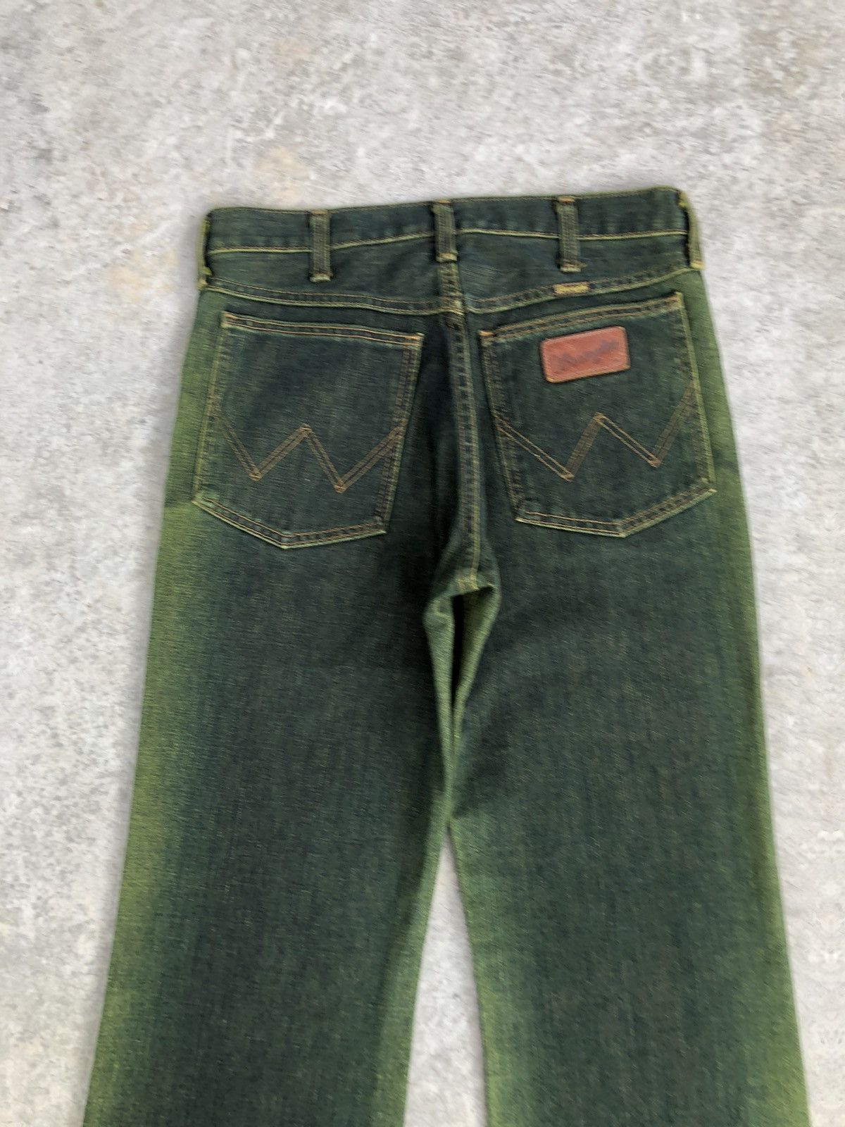 If Six Was Nine Y2k Wrangler Flared Jeans Distressed Size US 29 - 8 Thumbnail
