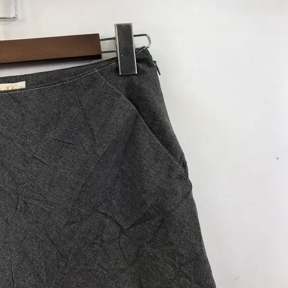 Norma Kamali OMO NORMA KAMALI Grey Wool Casual Pant Trouser Slack Size 26" / US 2 / IT 38 - 6 Thumbnail