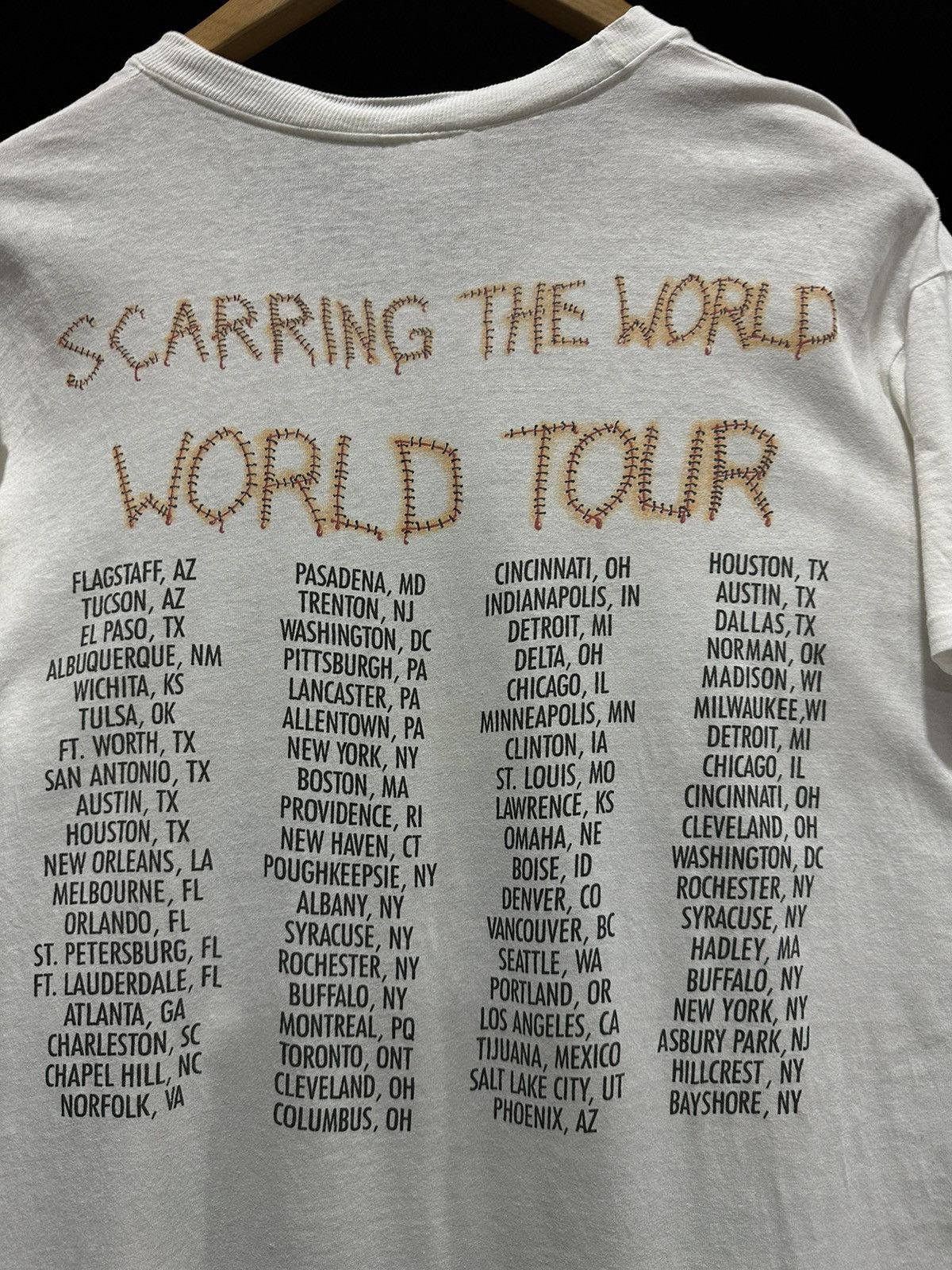 Band Tees Thrashed Vintage 90s Flotsam And Jetsam World Tour Tee Size US L / EU 52-54 / 3 - 10 Thumbnail