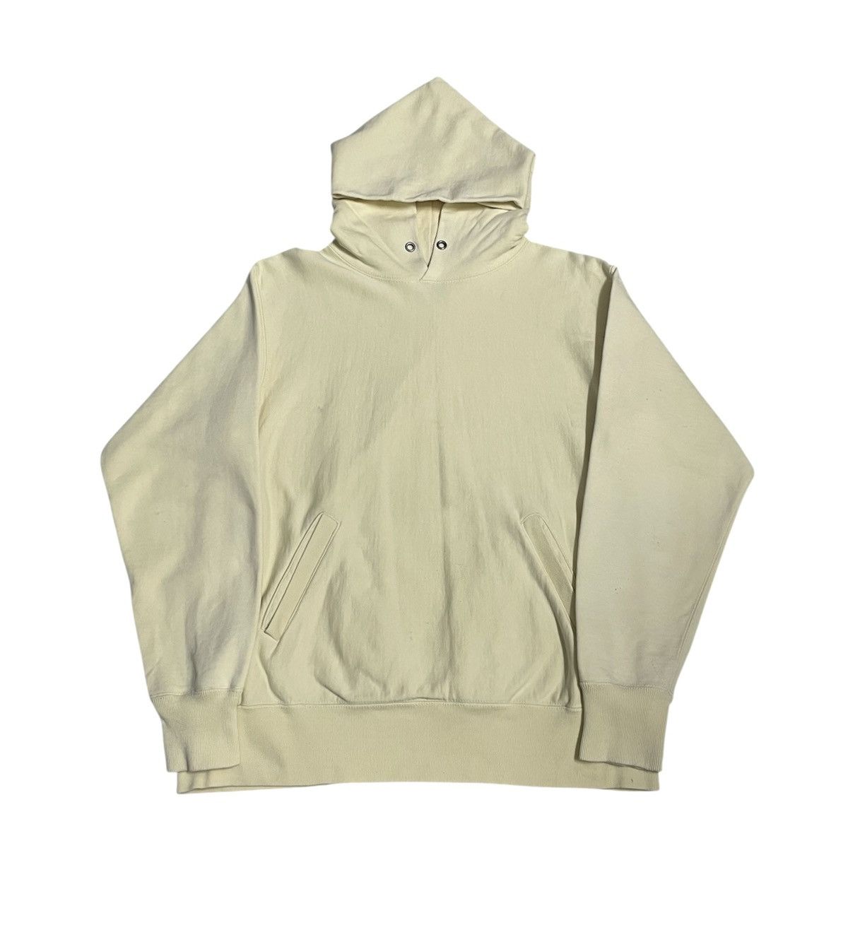 Full Count & Co. Fullcount Japan Hoodie Cream Size US M / EU 48-50 / 2 - 1 Thumbnail