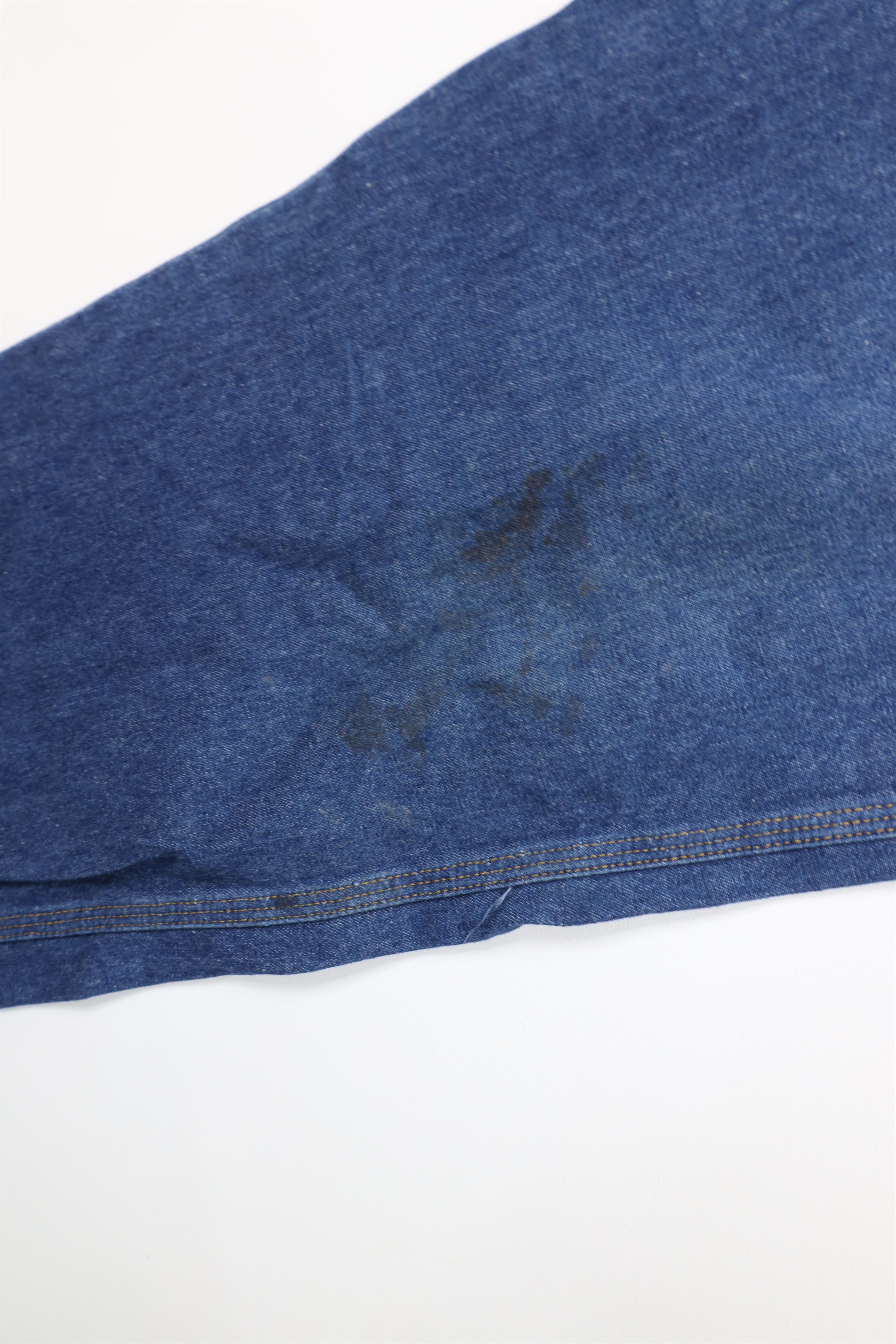 Vintage Vintage 90s Streetwear Workwear Wide Leg Dungaree Jeans USA Size US 38 / EU 54 - 5 Thumbnail