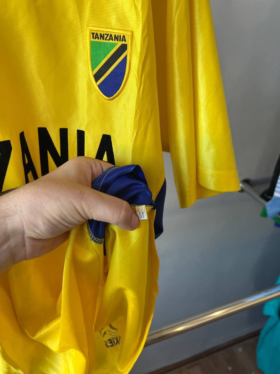 Vintage NEW! 2003/06 TANZANIA TEAM AWAY SOCCER FOOTBALL JERSEY SKIES Size US M / EU 48-50 / 2 - 13 Thumbnail