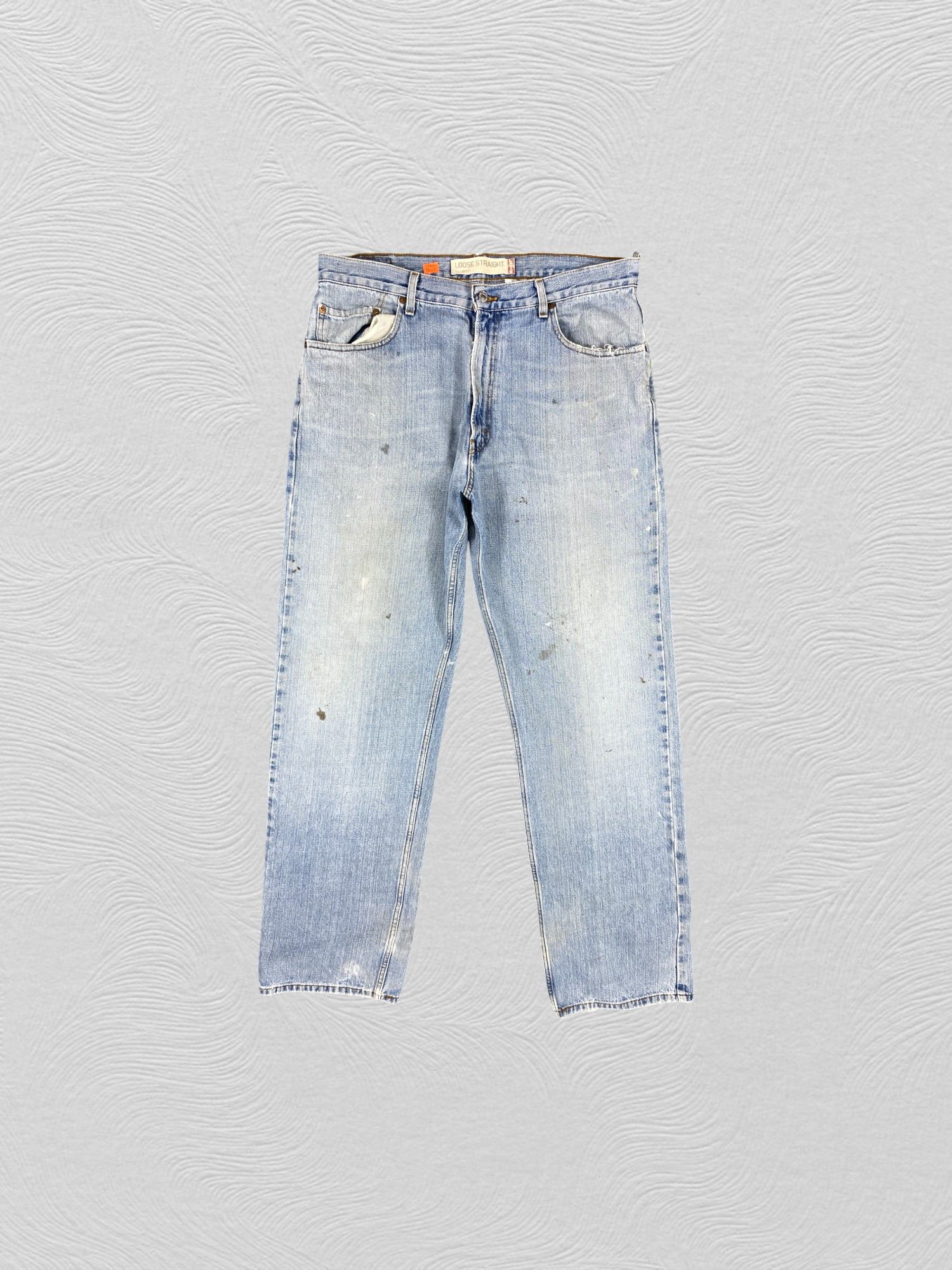 Vintage Light Blue Wash Vintage Levi's 569 38x35.5 Denim -JN1825 Size US 38 / EU 54 - 1 Thumbnail
