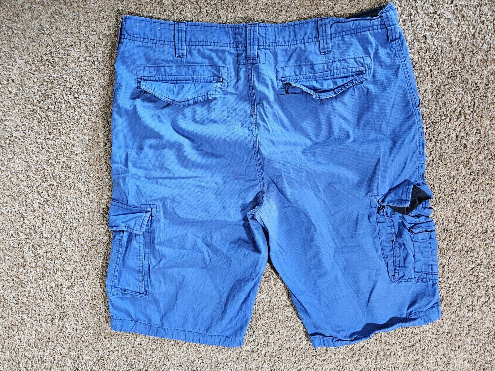 Urban Pipeline Urban Pipeline Cargo Shorts Mens Size 40 Blue Size US 40 / EU 56 - 5 Thumbnail