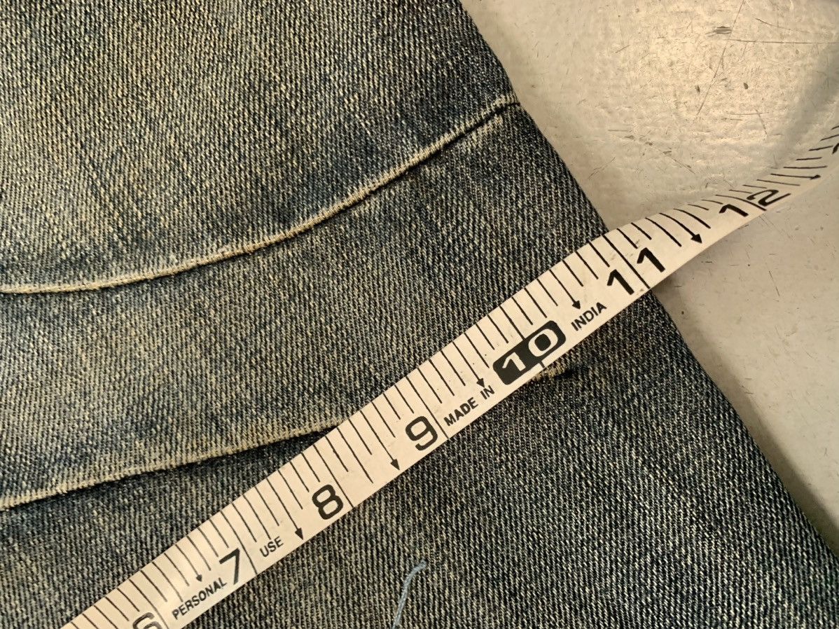 Japanese Brand Vintage Evisu inspired emboridered denim Size US 34 / EU 50 - 11 Thumbnail