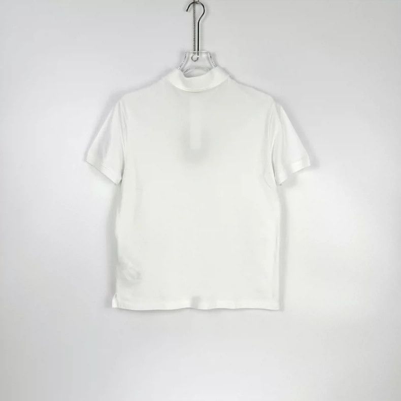 Louis Vuitton Louis Vuitton White embroidered classic logo short sleeve p Size US XS / EU 42 / 0 - 4 Thumbnail