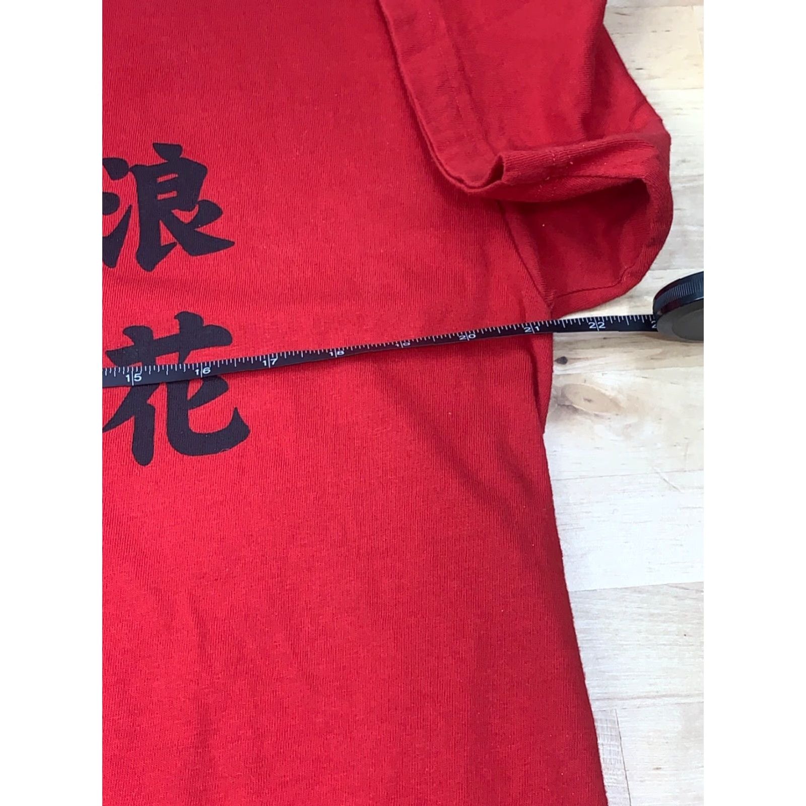 Vintage Naniwa Bs Red T Shirt Japan Casual Short Sleeve XL Buffaloes Men Crew Neck T-Shirt Art 4158 Size US XL / EU 56 / 4 - 7 Thumbnail