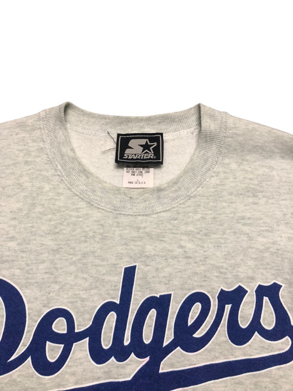 Starter Vintage 90s Starter Dodger “NOMO 16” Crewneck Sweatshirt Size US L / EU 52-54 / 3 - 8 Thumbnail
