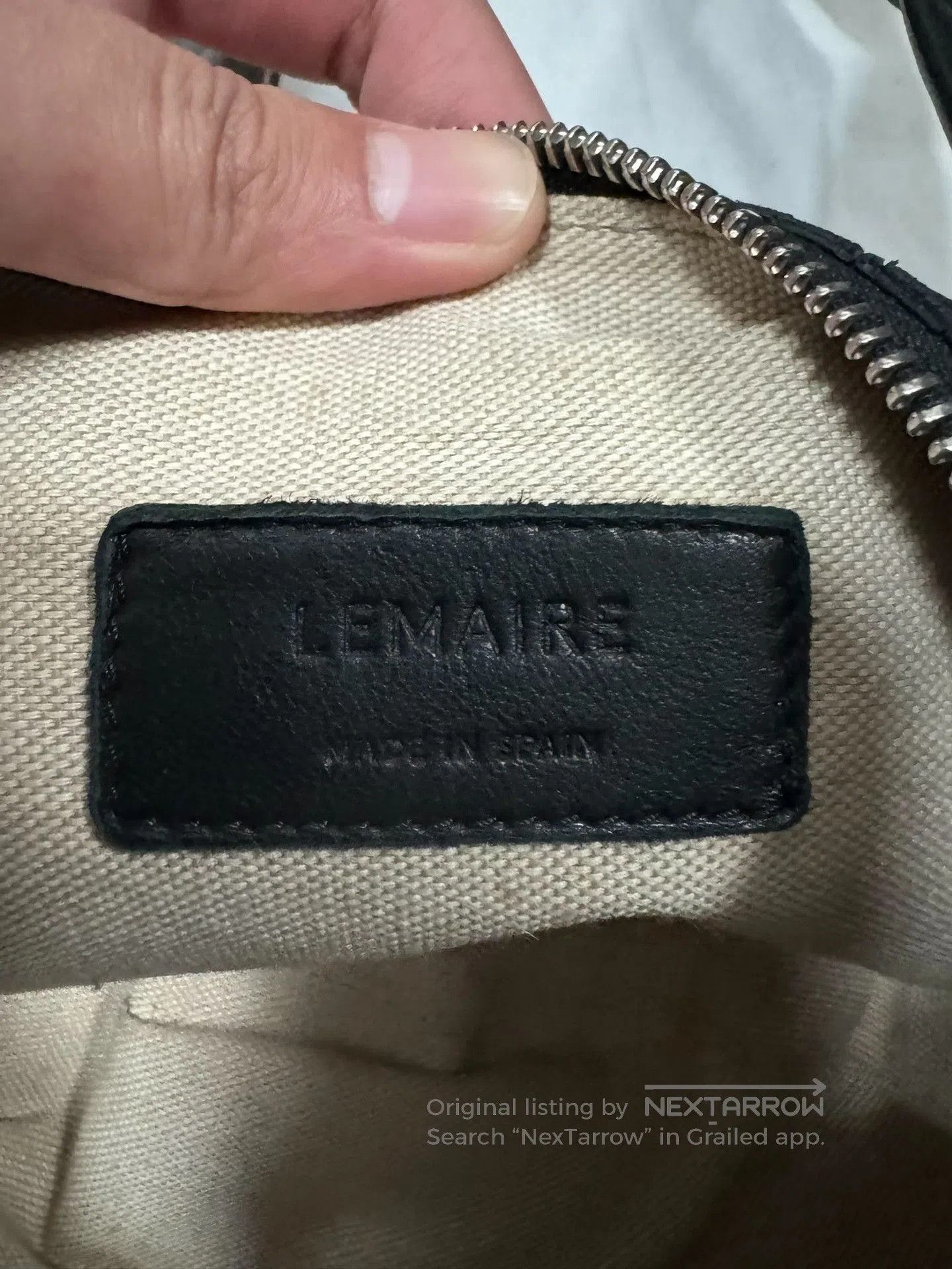 Lemaire Black Lemaire Small Horn Bag. Size ONE SIZE - 8 Thumbnail