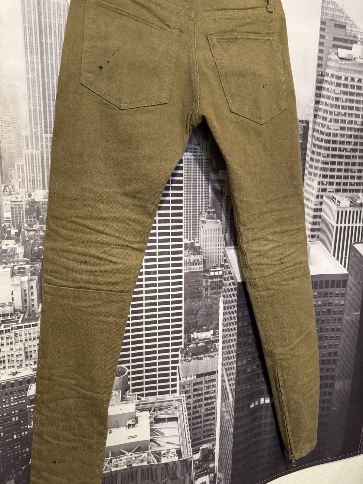 Fear of God Fear of God Fifth Collection Selvedge Jeans Olive SZ 29🔥 Size US 29 - 8 Thumbnail
