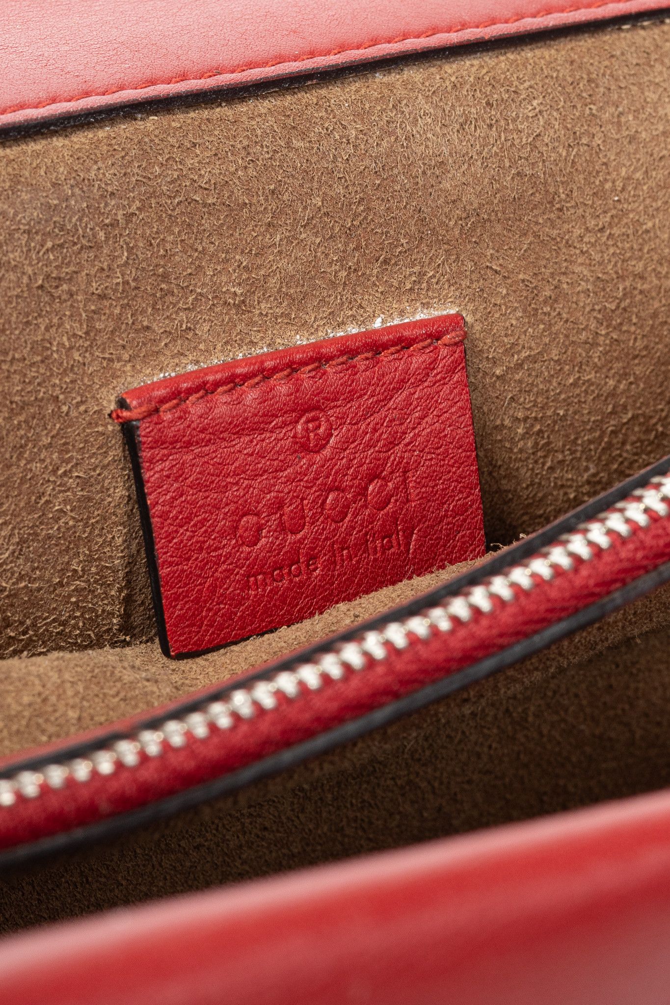 Gucci Gucci Dionysus Red Arabesque & GG Supreme Shoulder Bag Size ONE SIZE - 13 Thumbnail
