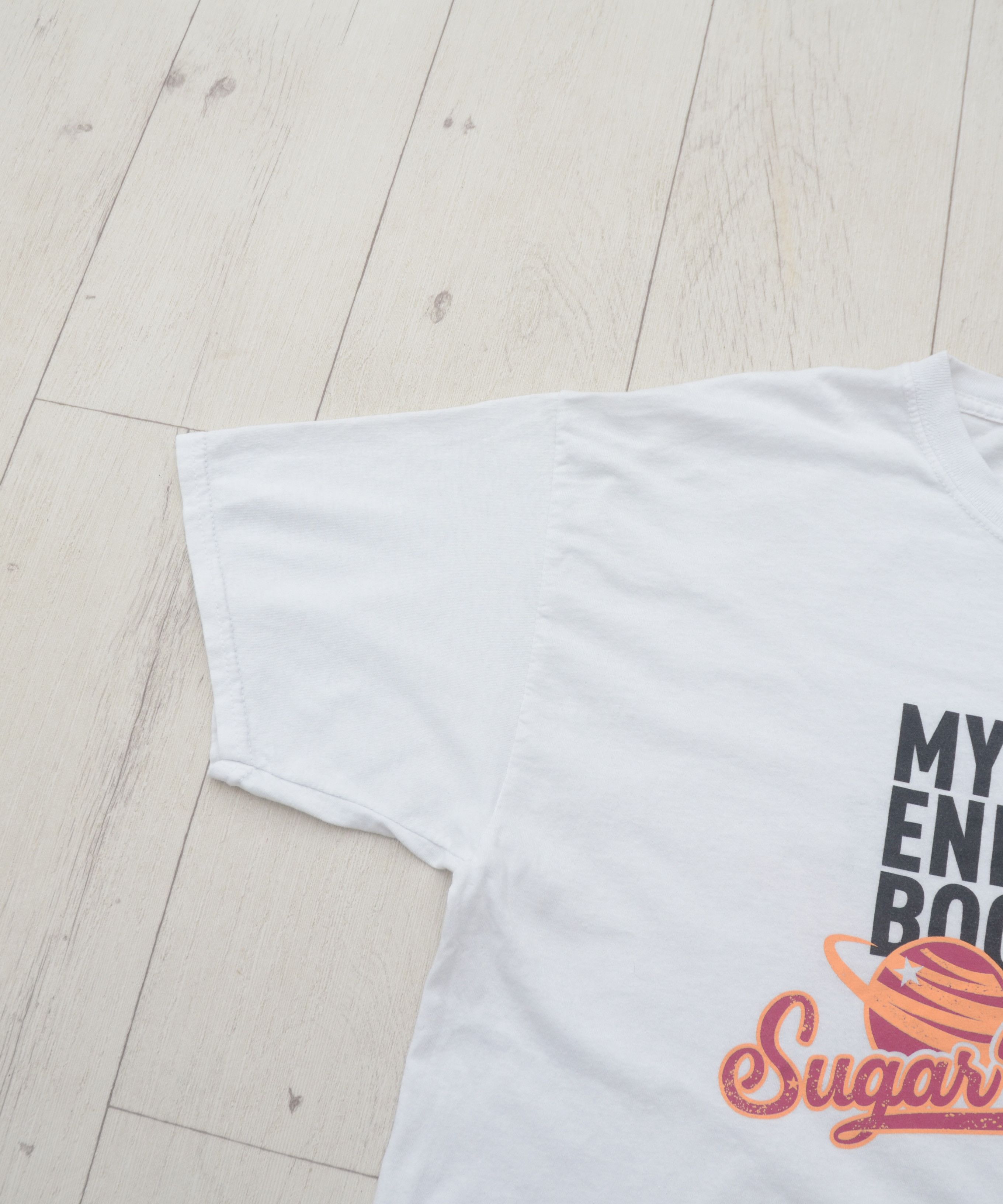Vintage MY ENERGY BOOSTER Sugar Planet THE STORE Funny Tee Size US L / EU 52-54 / 3 - 5 Thumbnail