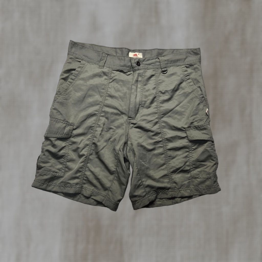 Vintage Dakota Grizzly Cargo Walking Shorts Mens 34 Gray 6-pockets Relaxed Fit Hiking Outdoor Size US 34 / EU 50 - 1 Thumbnail