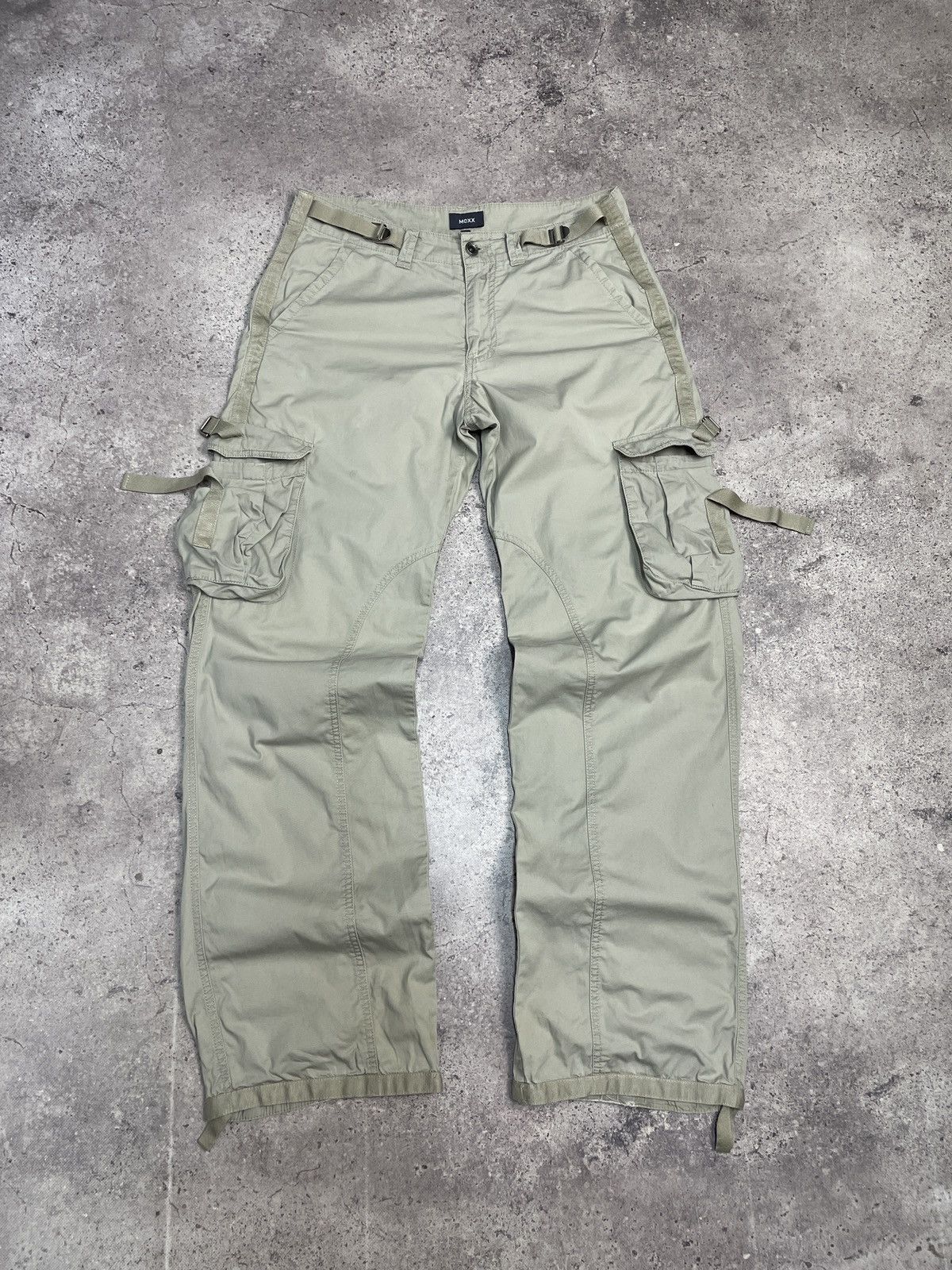 G-Star × Japanese Brand × Vintage Vintage Junya Watanabe Balenciaga Style Bondage Cargo Pants Size US 32 / EU 48 - 6 Thumbnail