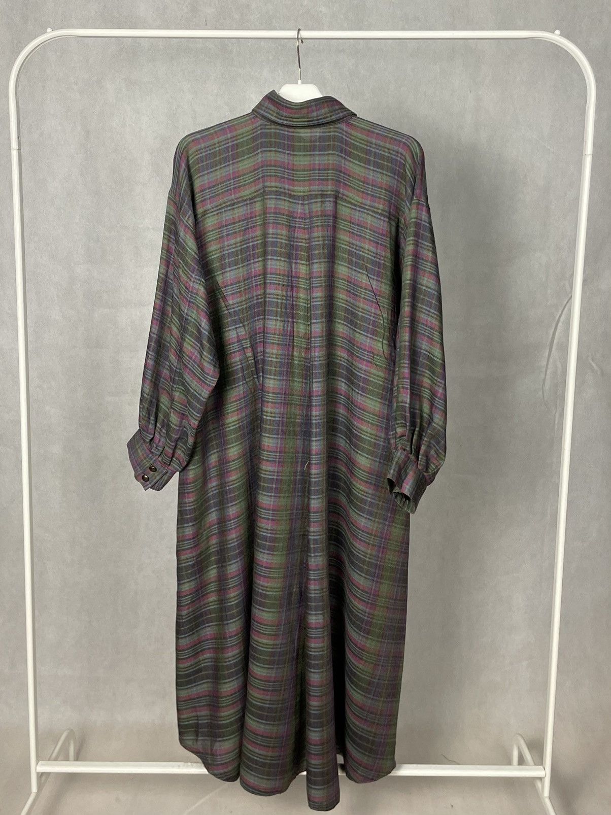 Jil Sander Jil Sander 80s silk wool dress vintage Size L / US 10 / IT 46 - 7 Thumbnail