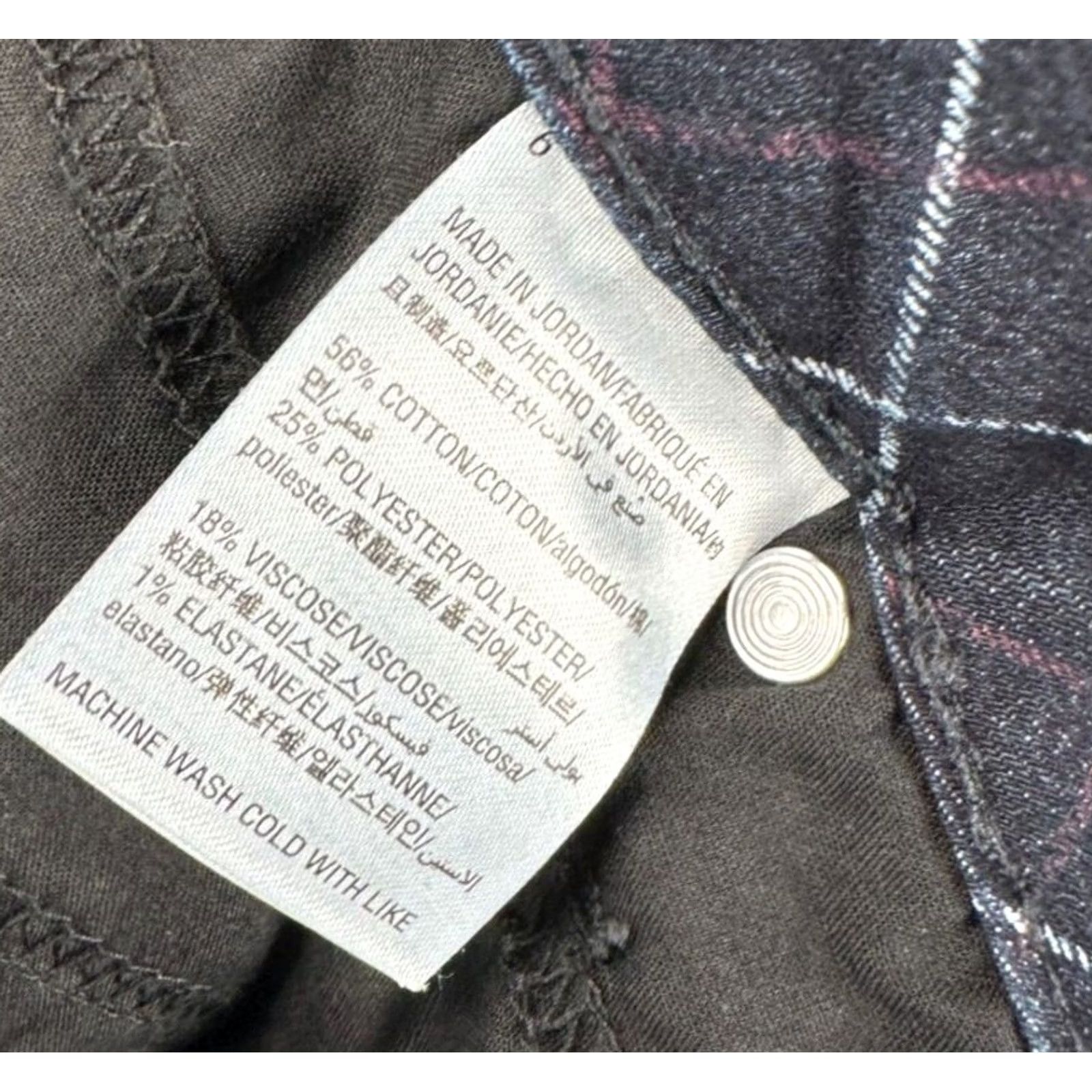 Charter Club Charter Club Jeans Women 6 Bristol Blue Check Skinny Ankle Denim NEW Size 28" / US 6 / IT 42 - 7 Thumbnail