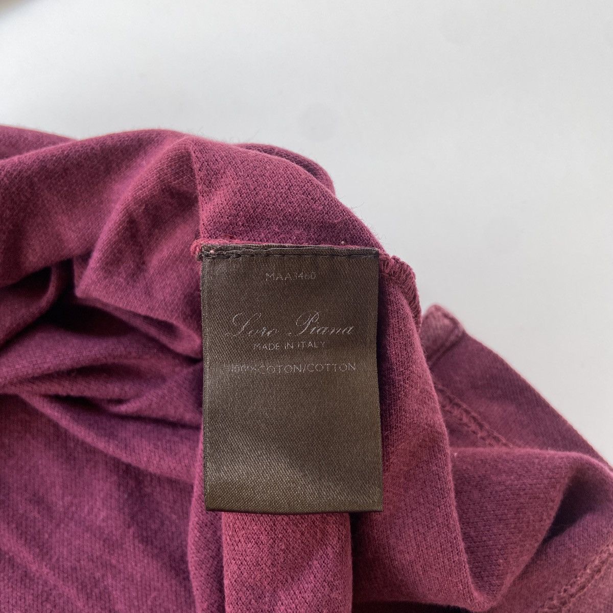 Loro Piana Loro Piana Long Sleeve Polo Size US S / EU 44-46 / 1 - 8 Thumbnail