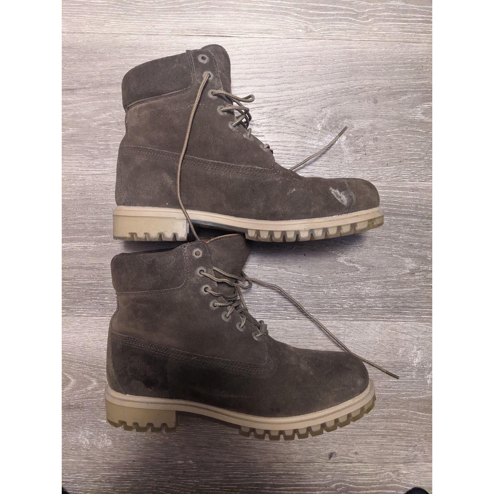 Timberland Green Deluxe Timberlands Sz 9.5 Size US 9.5 / EU 42-43 - 1 Thumbnail
