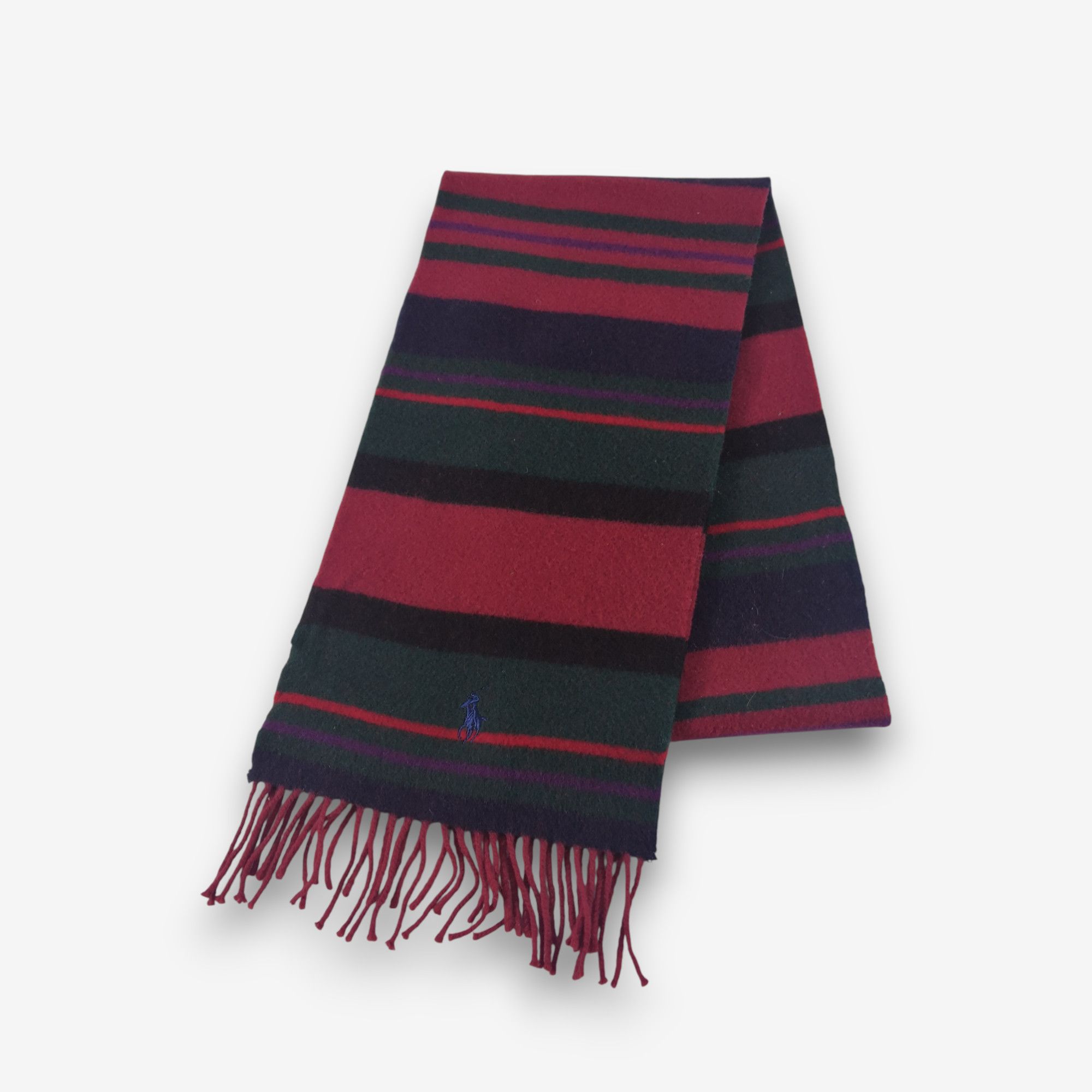 Polo Ralph Lauren Vintage Polo Ralph Lauren Scarf Wool Cashmere Muffler Scarve Size ONE SIZE - 3 Thumbnail