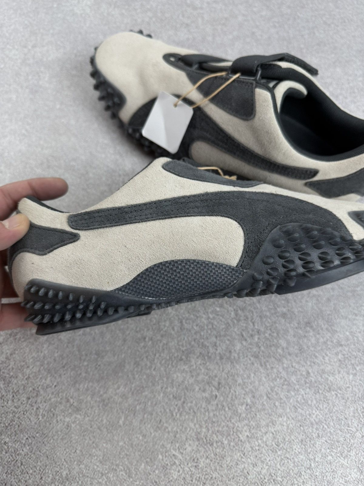 Puma Puma Sample Mostro Suede Dusky Gray/Alpine Snow Unisex Size US 9 / EU 42 - 10 Thumbnail