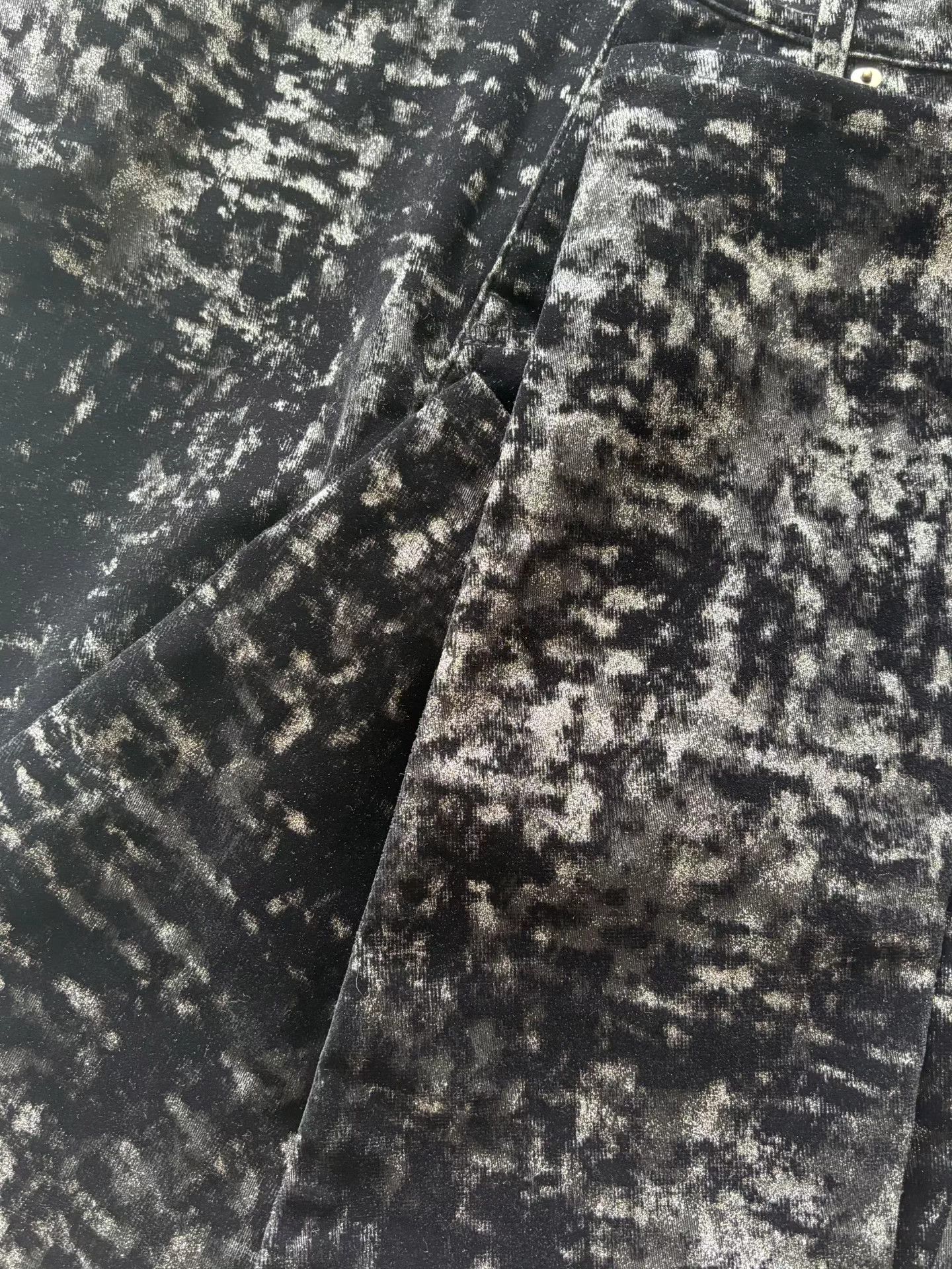 Saint Laurent Paris SAINT LAURENT PARIS 16FW Sequin Velvet Jeans Size US 30 / EU 46 - 6 Thumbnail