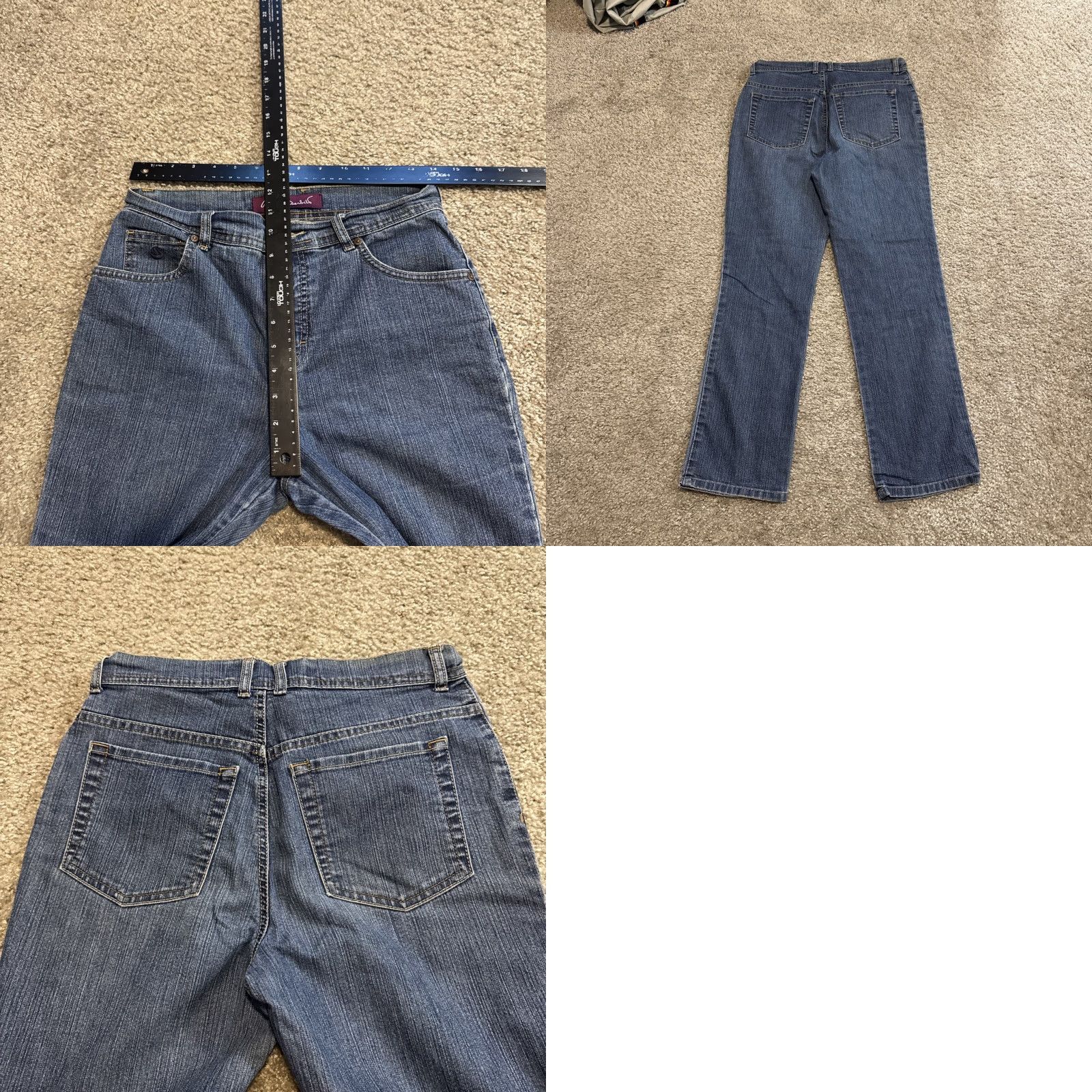 Gloria Vanderbilt VINTAGE Gloria Vanderbilt Jeans Women’s Size 8 Petite Denim Blue Straight (Petites) Size 30" / US 8 / IT 44 - 8 Thumbnail
