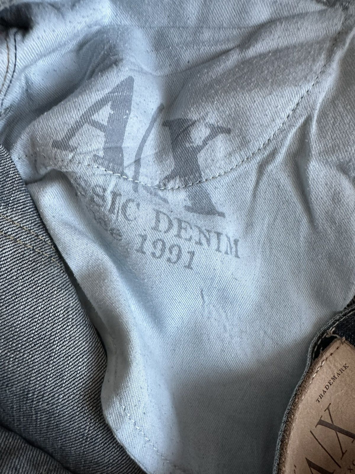 Armani Exchange AX Armani Exchange baggy denim pants Italian designers Size US 36 / EU 52 - 12 Thumbnail