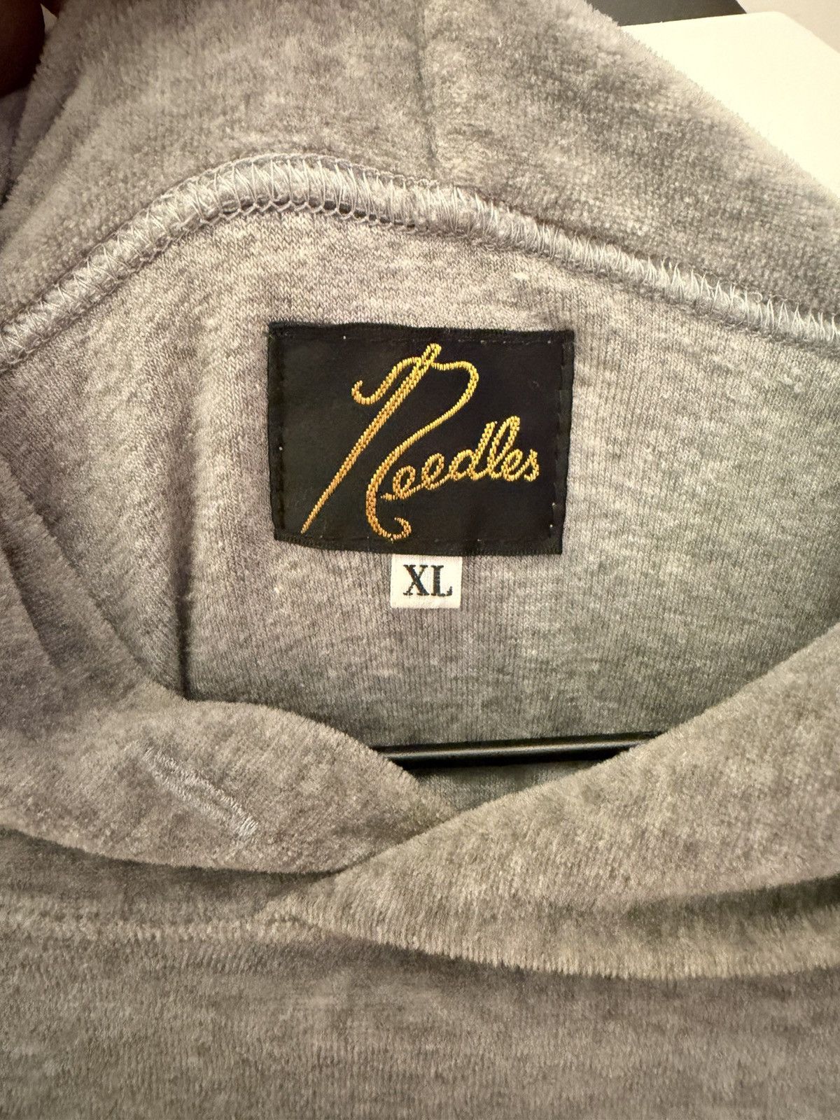 Needles Needles Velour Hoodie Size US XL / EU 56 / 4 - 3 Thumbnail