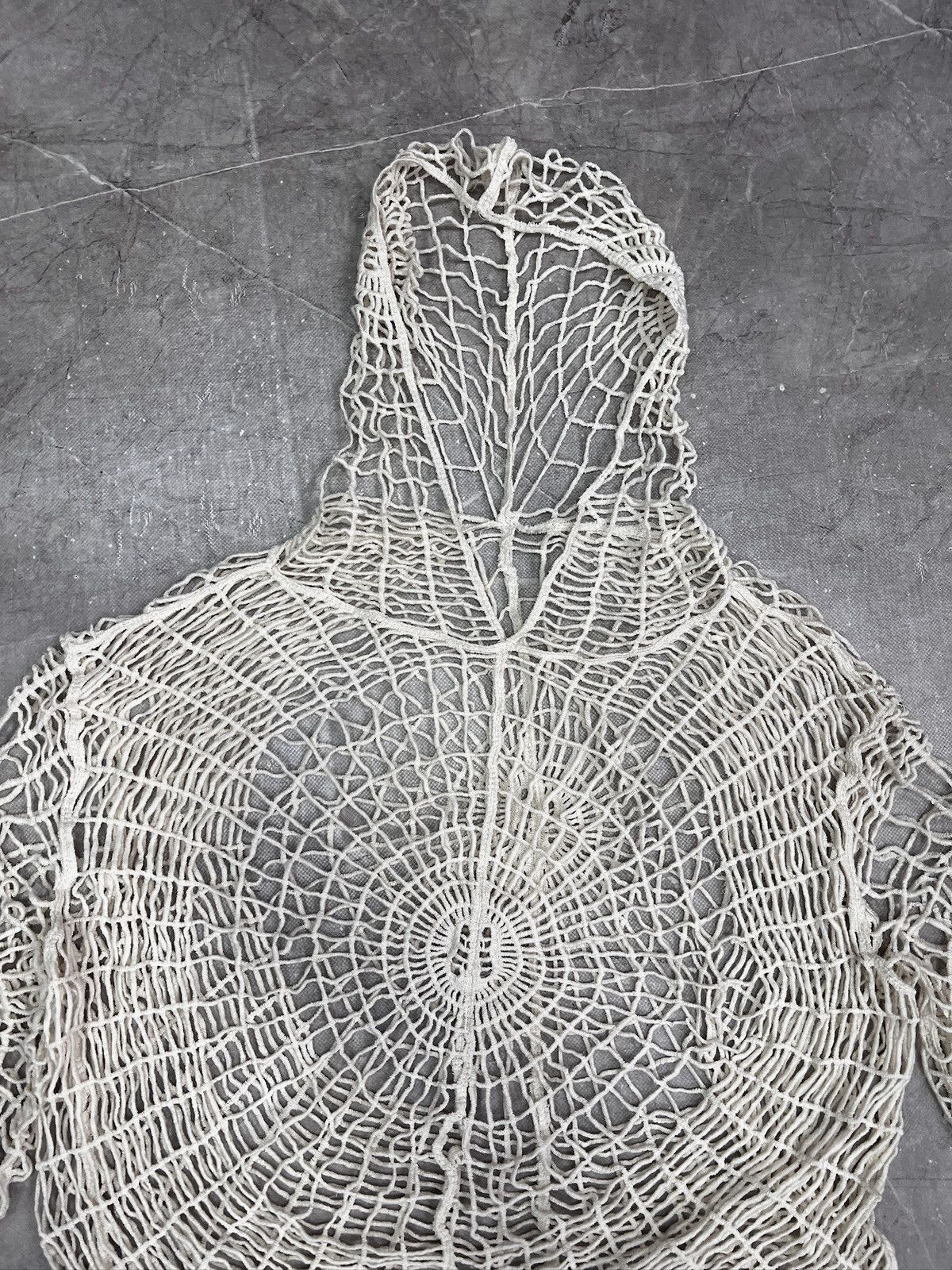 Japanese Brand Spider mesh top hoodie Jean Paul Gaultier style Size US L / EU 52-54 / 3 - 3 Thumbnail