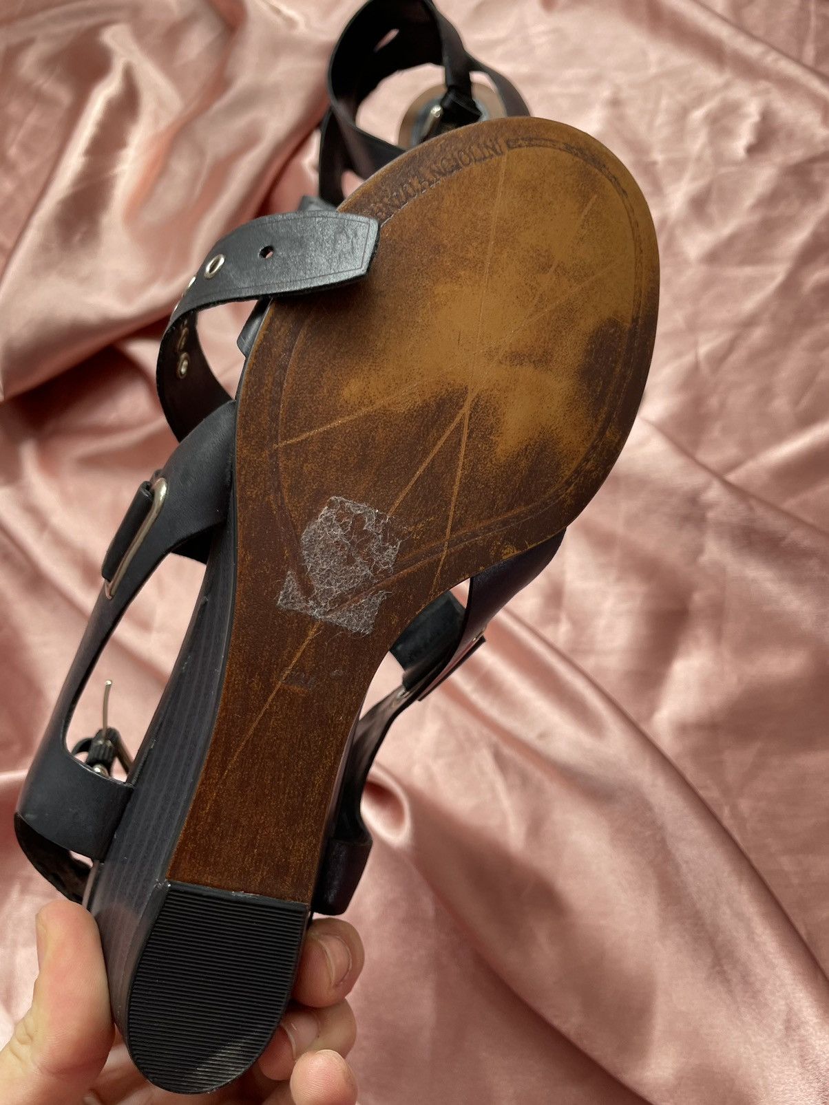 Vintage Enzo angilioni mules Size US 5.5 / IT 35.5 - 8 Thumbnail