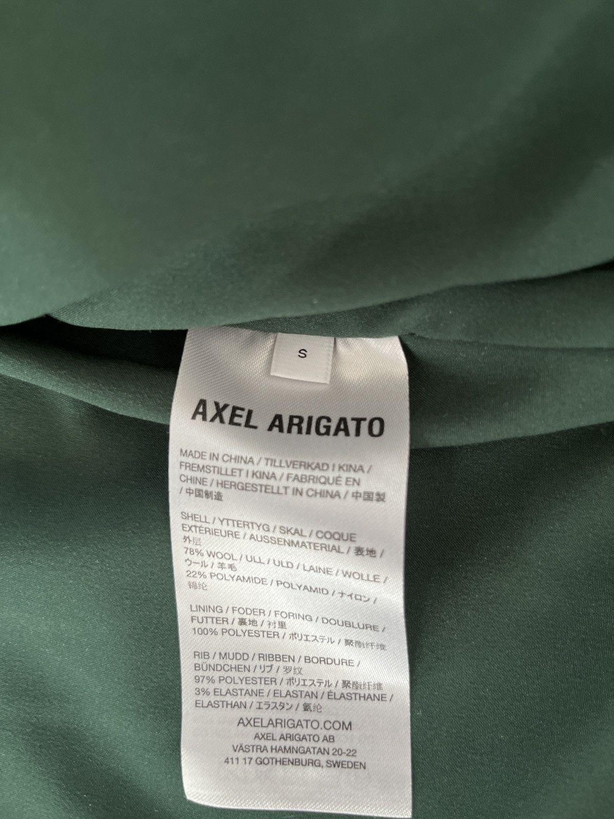 Axel Arigato Axel arigato Teddybomber Size US M / EU 48-50 / 2 - 4 Thumbnail