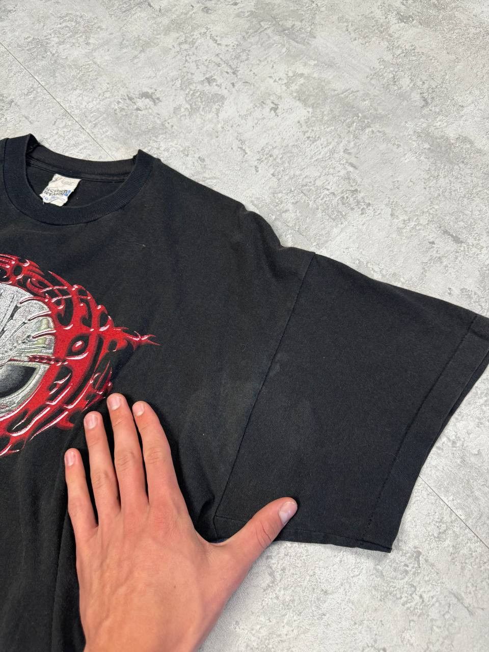 Vintage RARE Vintage 90’S Alienz T-Shirt Big Logo Size XL Size US XL / EU 56 / 4 - 17 Thumbnail