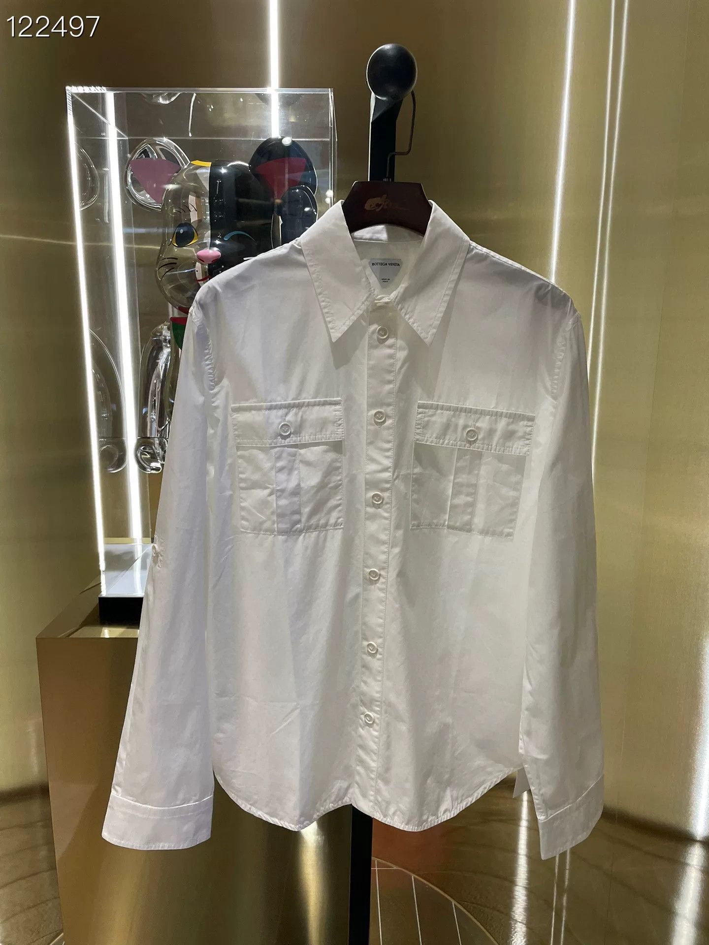 BV By Bodega Bv 080959 H66 Classic White Shirt Size US M / EU 48-50 / 2 - 1 Thumbnail