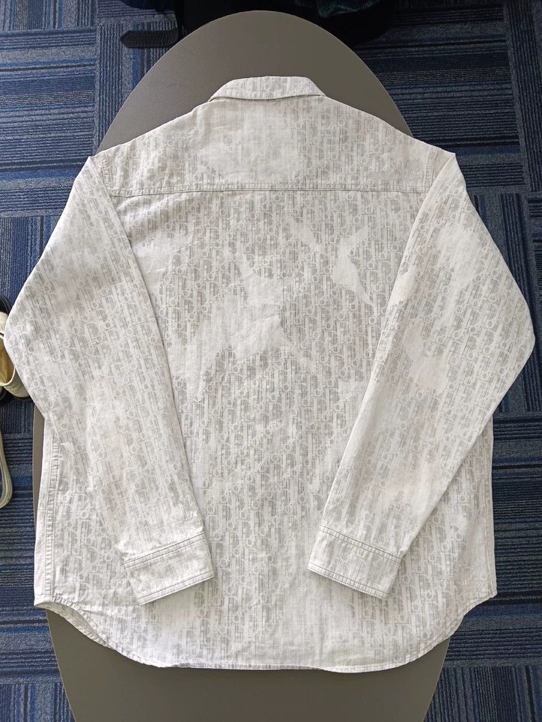 Dior Dior Size 41 Full-printed logo shirt 2504-Nextarrow Size US XS / EU 42 / 0 - 2 Thumbnail