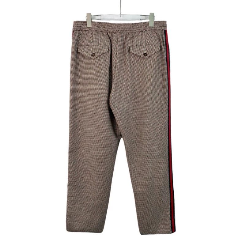Gucci GucciColor-blocked striped check check drawstring cotton ca Size US 34 / EU 50 - 2 Thumbnail