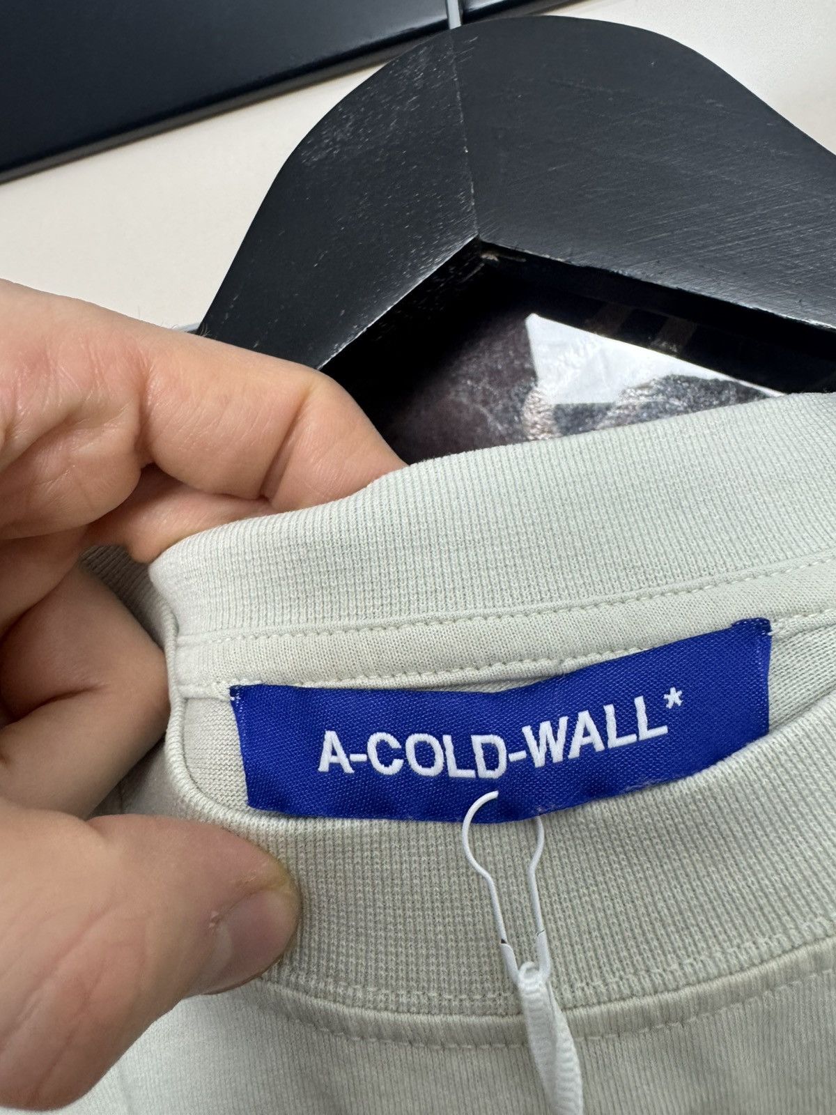 A-COLD-WALL* A-COLD-WALL* ACW Oversize Beige Tee Streetwear Rare Print Size US M / EU 48-50 / 2 - 4 Thumbnail