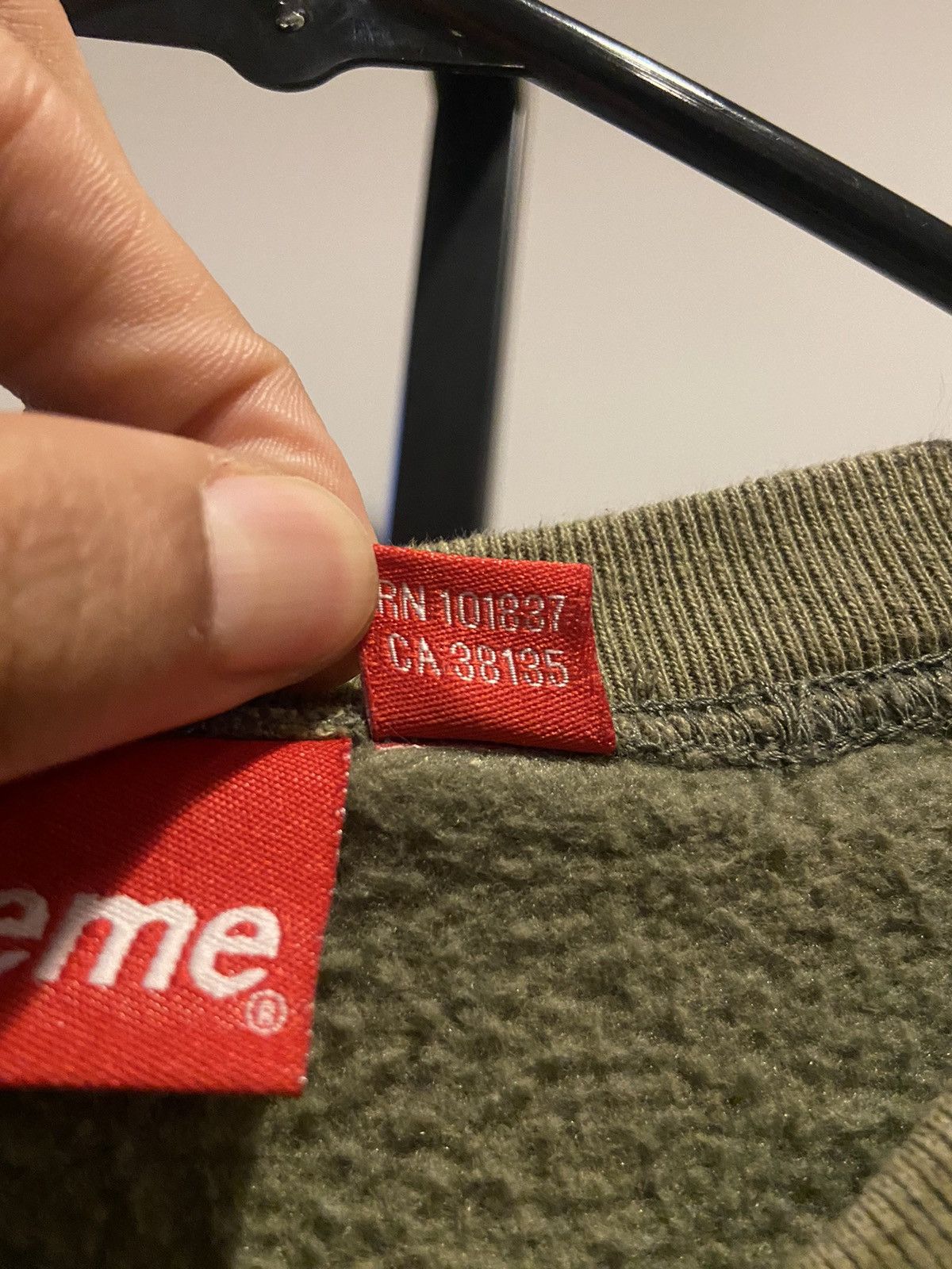 Supreme Supreme SS22 Overlap Crewneck Size US L / EU 52-54 / 3 - 5 Thumbnail