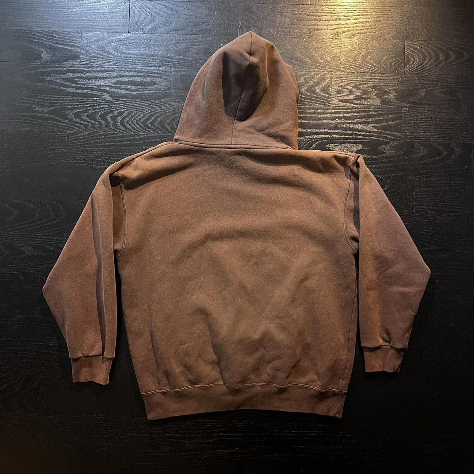 Vintage Vintage Faded Brown Discus Athletic Hoodie Size US L / EU 52-54 / 3 - 4 Thumbnail