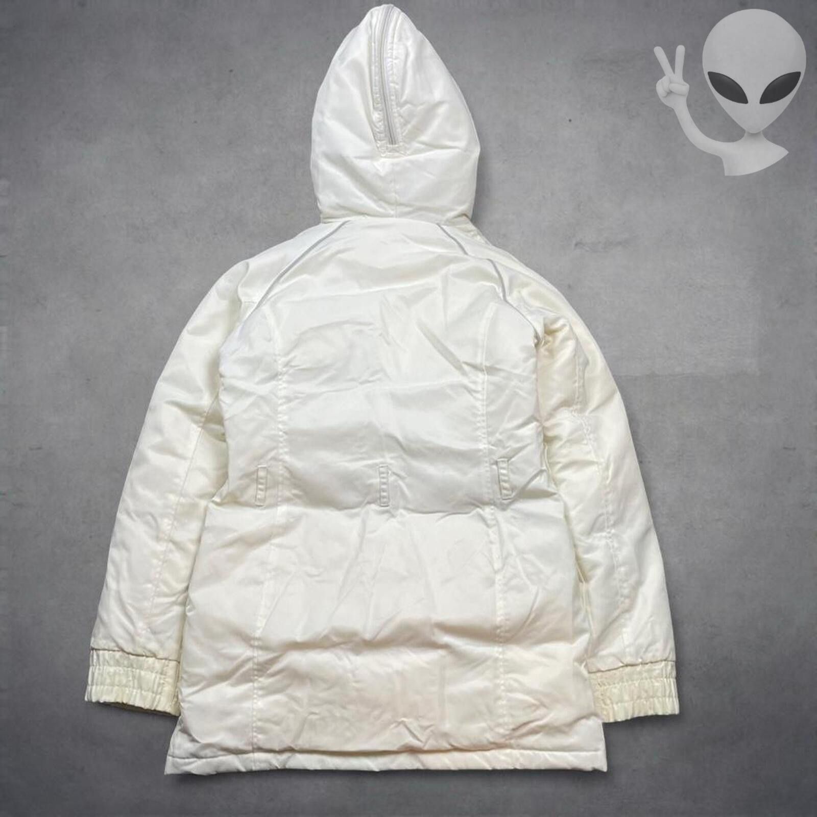 Southpole Southpole Medium White Down Puffer Jacket Fur Trim Hood Coat Size M / US 6-8 / IT 42-44 - 8 Thumbnail