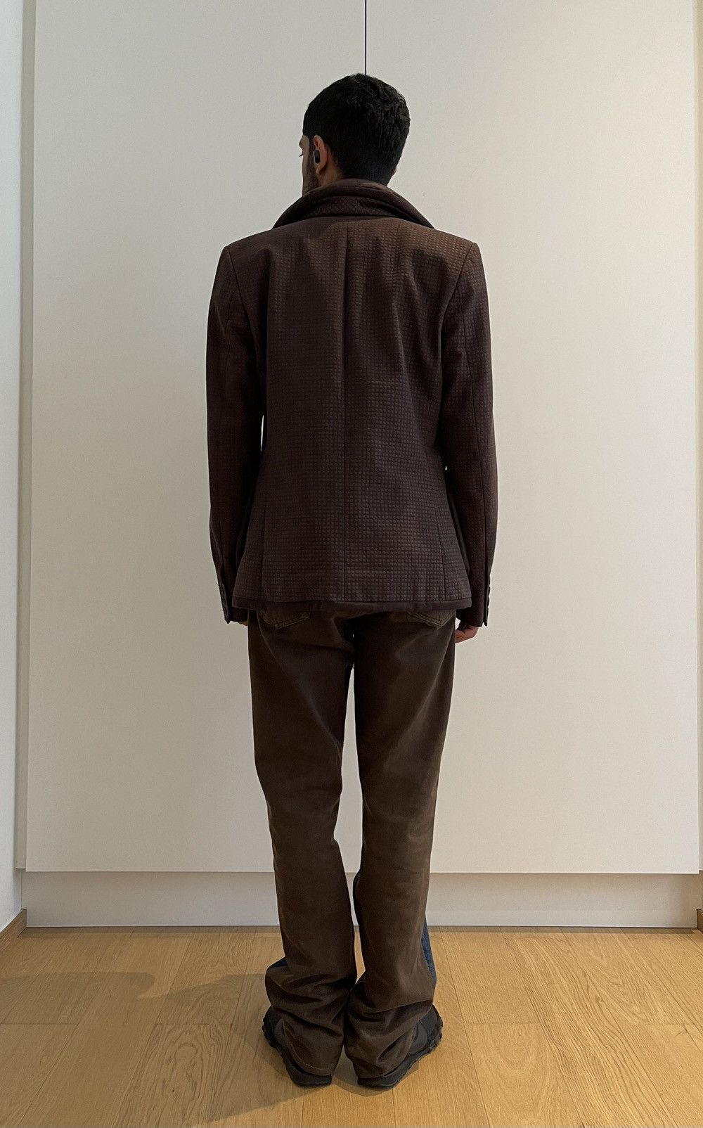 Walter Van Beirendonck Walter Van Beirendonck Fall 2008 Brown 3D Blazer With Dots Size US S / EU 44-46 / 1 - 6 Thumbnail
