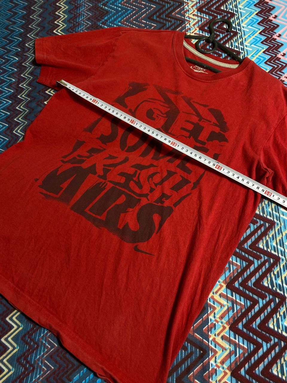 Nike × Vintage Mens Vintage Nike swoosh T Shirt big logo y2k streetwear Size US M / EU 48-50 / 2 - 8 Thumbnail